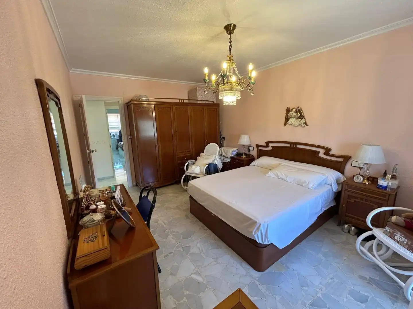 Bedroom of Flat for sale in Petrer  with Air Conditioner, Heating and Balcony