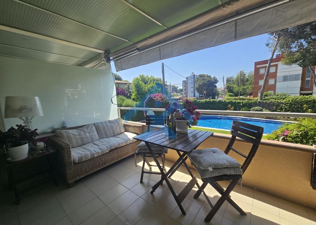 Terrassa de Pis de lloguer en Sitges amb Calefacció, Terrassa i Piscina comunitària