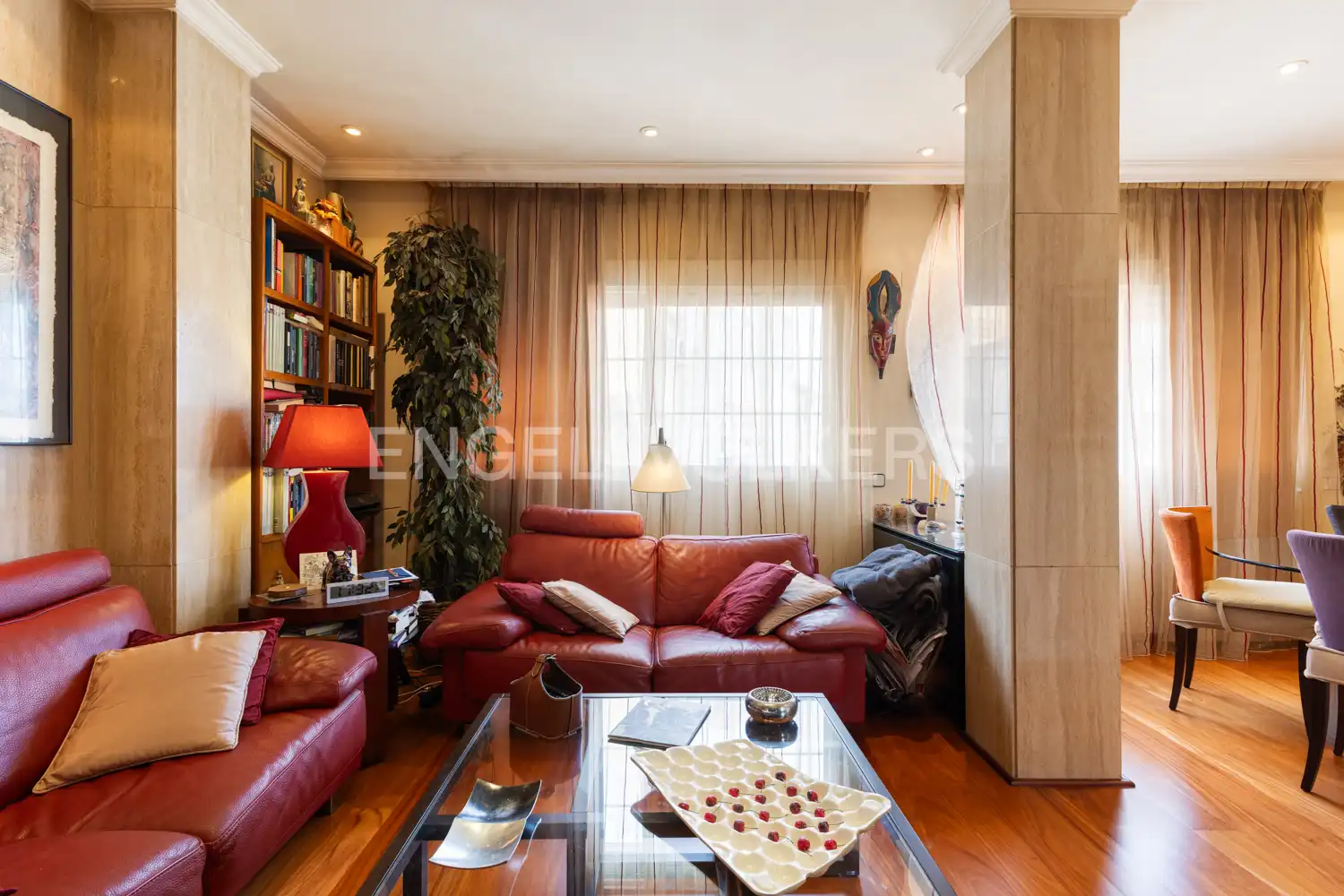 Sala de estar de Piso en venta en Valencia con Aire acondicionado, Calefacción y Parquet