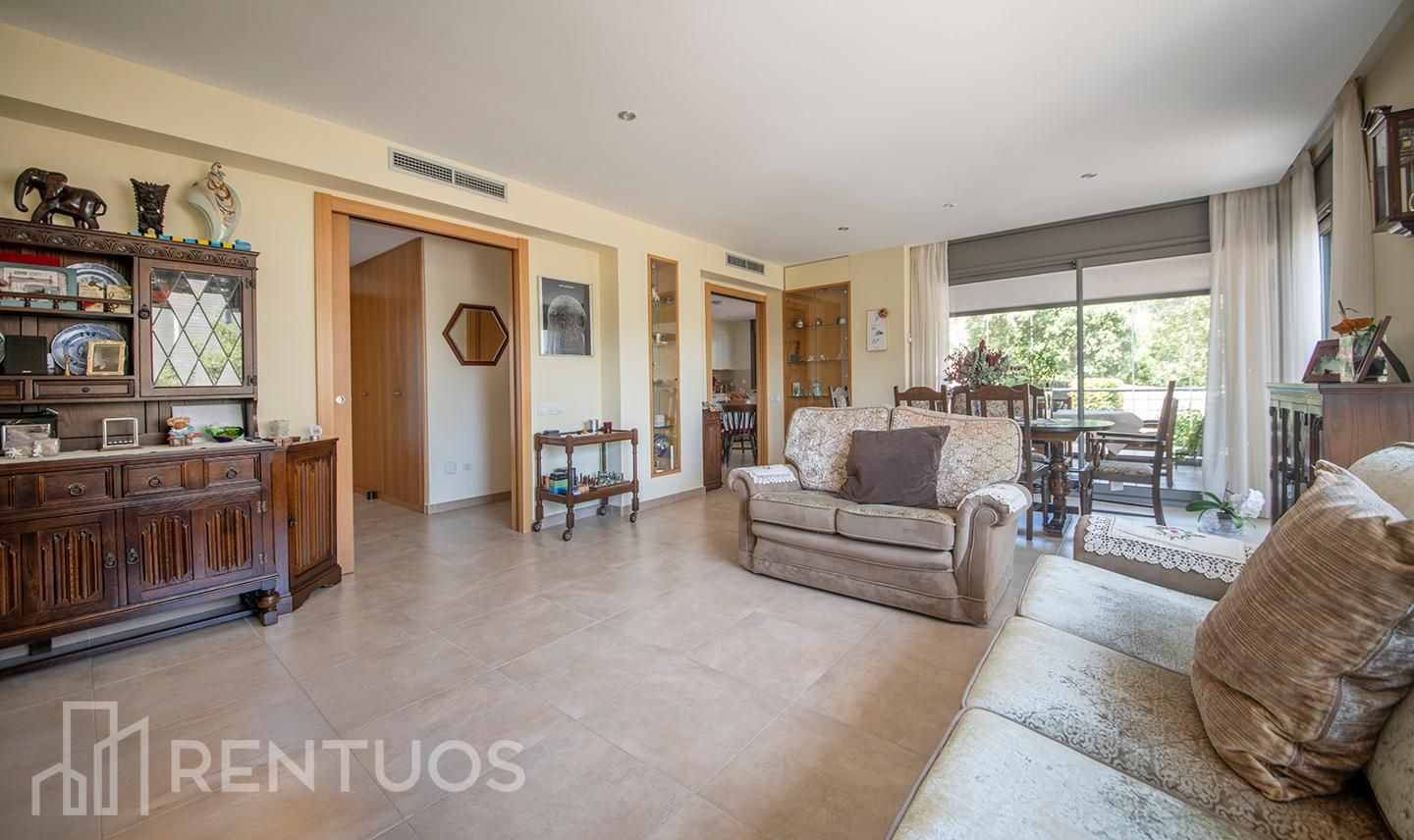 Living room of House or chalet to rent in Begues  with Air Conditioner, Heating and Private garden