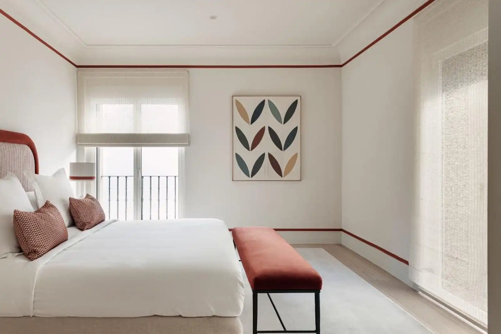 Bedroom of Flat for sale in Madrid  with Air Conditioner, Heating and Terrace