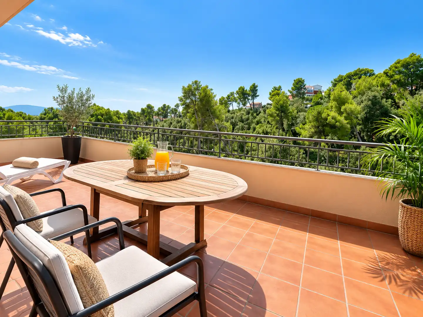 Terrassa de Casa o xalet en venda en Rubí amb Aire condicionat, Calefacció i Jardí privat