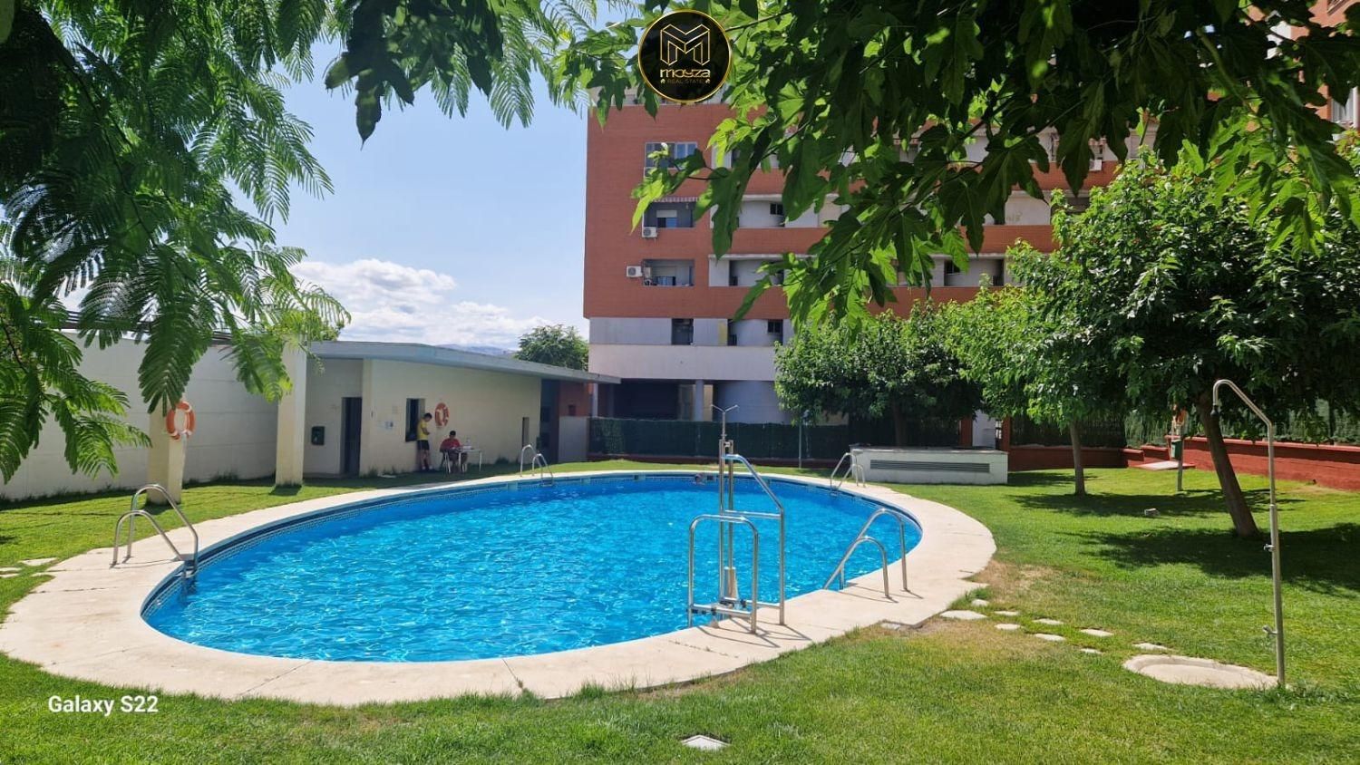 Swimming pool of Flat for sale in  Jaén Capital  with Air Conditioner