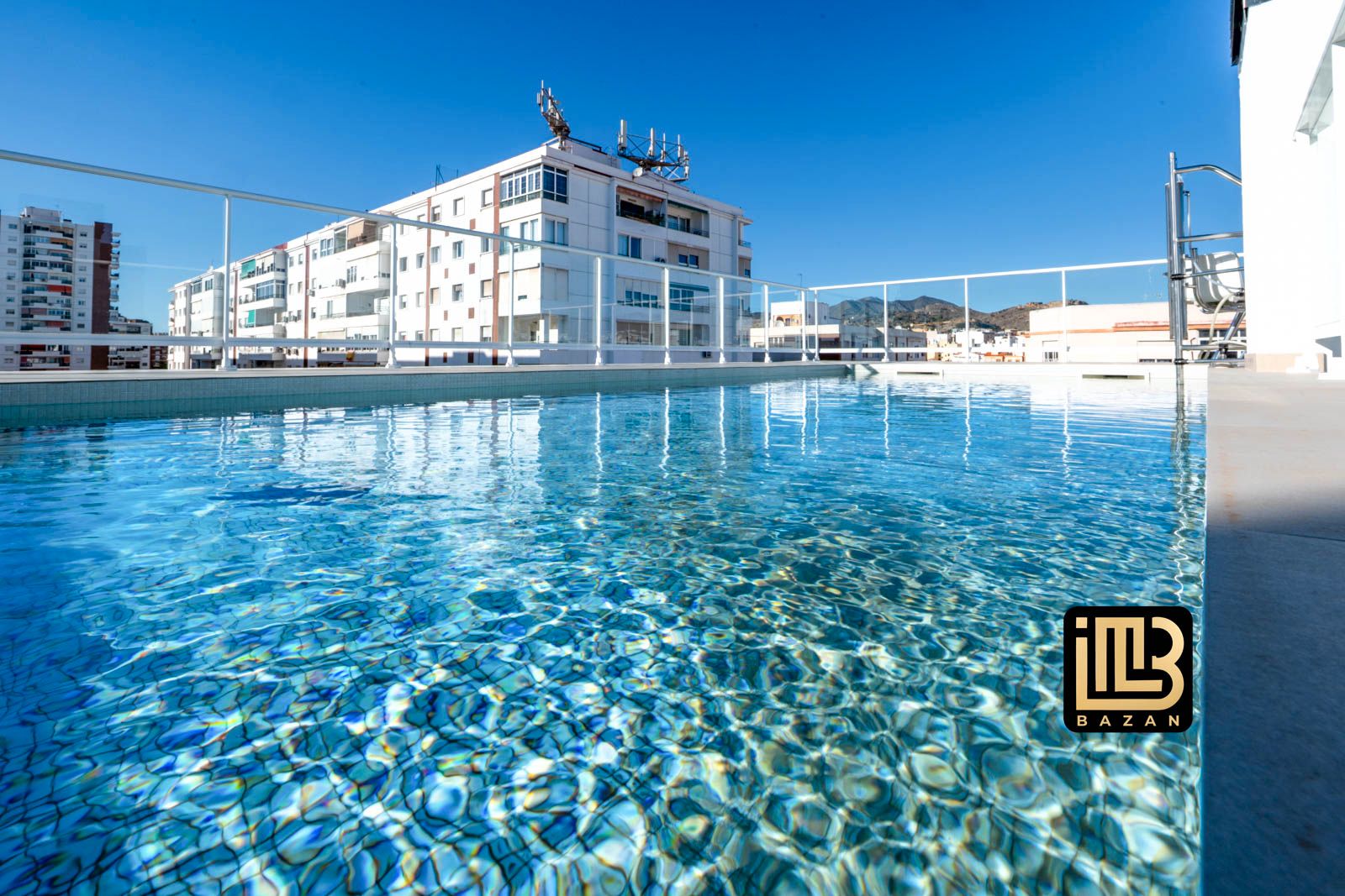 Piscina de Pis de lloguer en Málaga Capital amb Aire condicionat, Piscina i Moblat