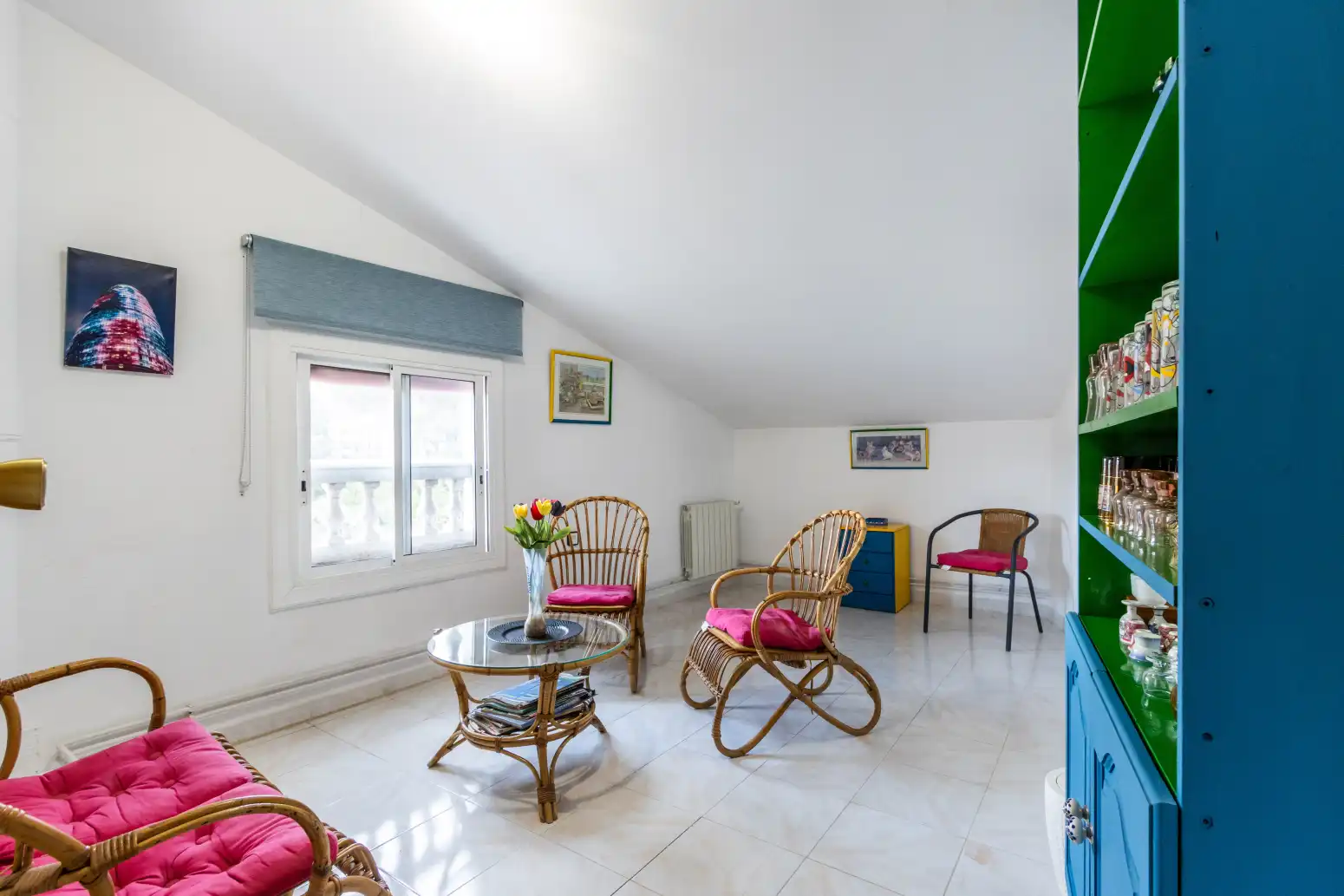 Sala de estar de Casa o chalet en venta en Vacarisses con Calefacción, Jardín privado y Terraza
