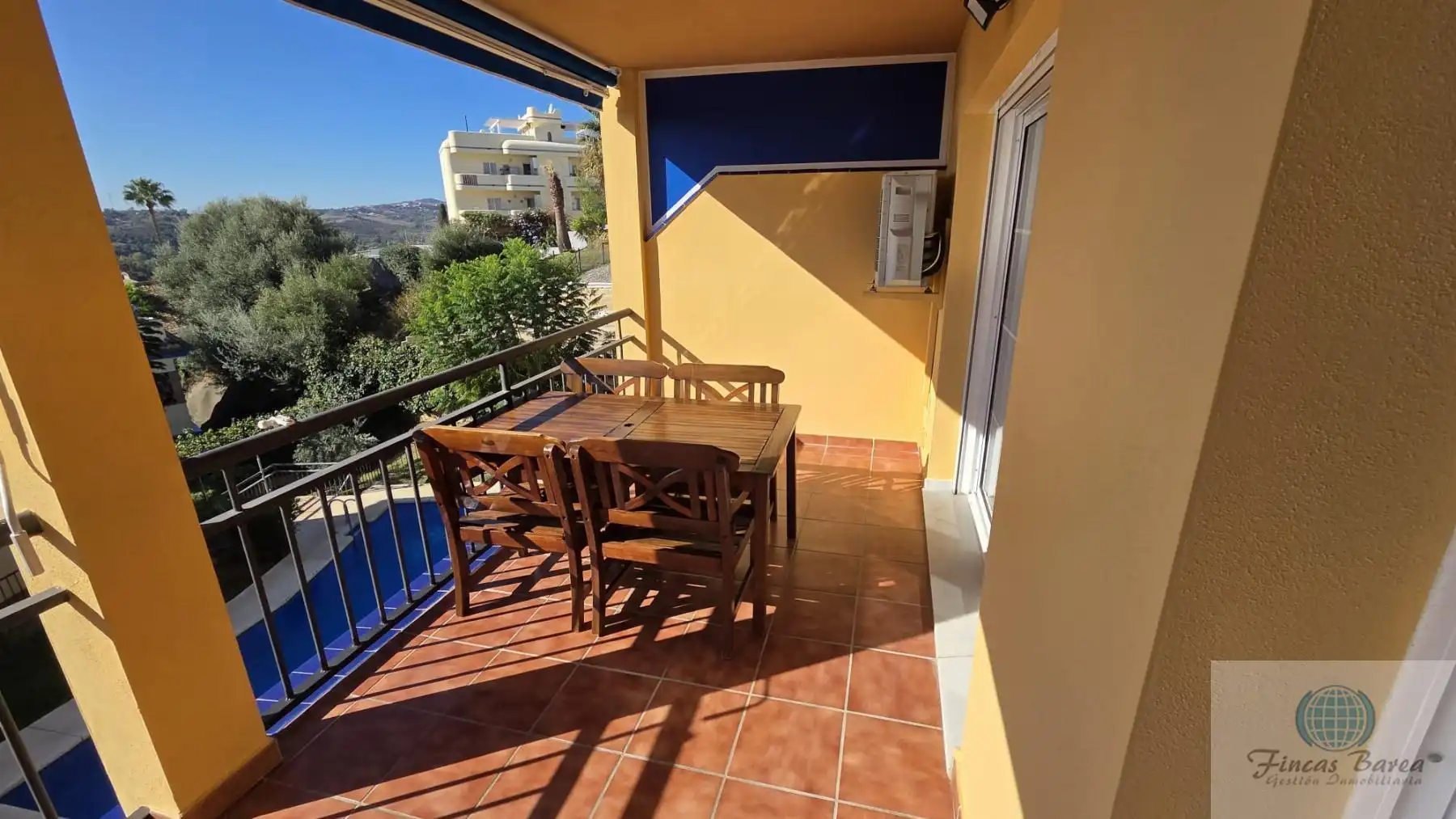 Terrasse von Wohnung zur Miete in Mijas Golf