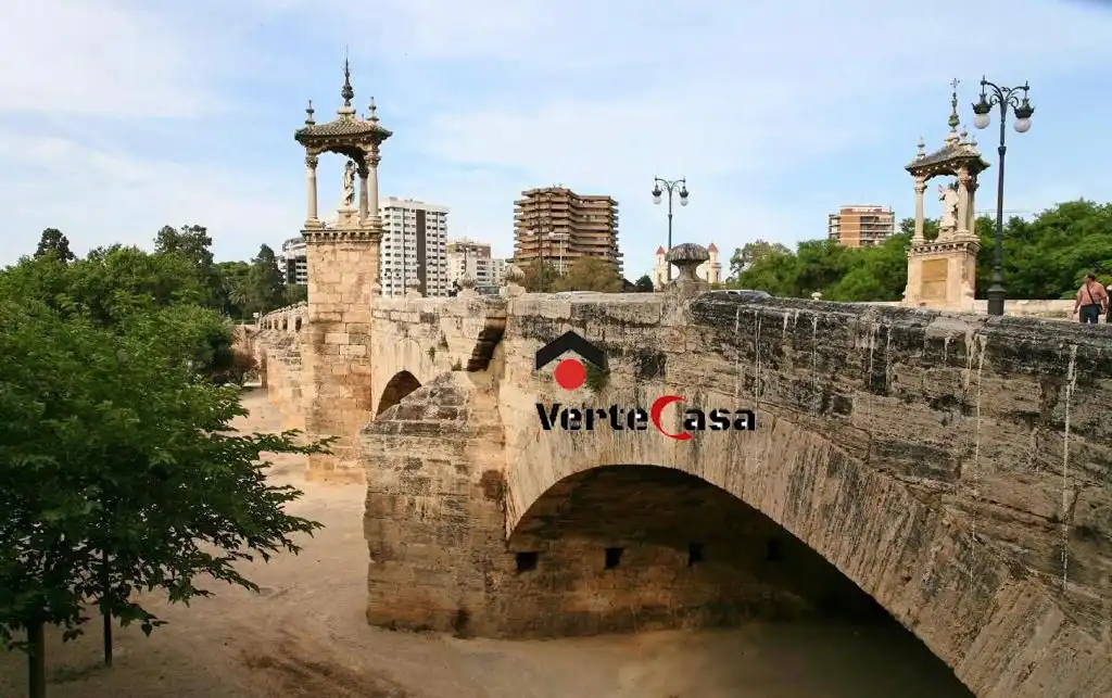 Vista exterior de Pis de lloguer en Valencia amb Aire condicionat, Calefacció i Parquet