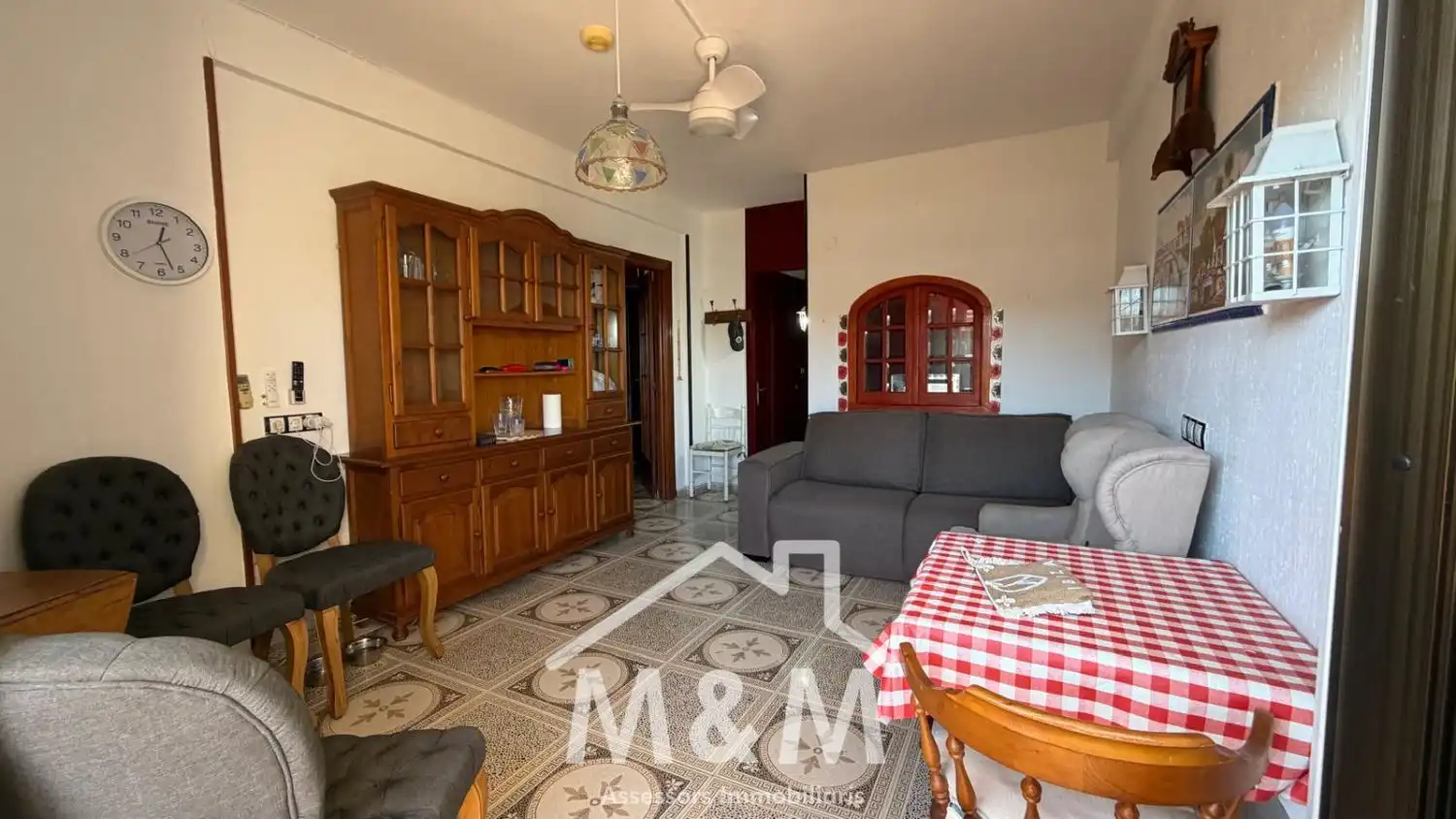 Wohnzimmer von Wohnung zur Miete in Palmanova