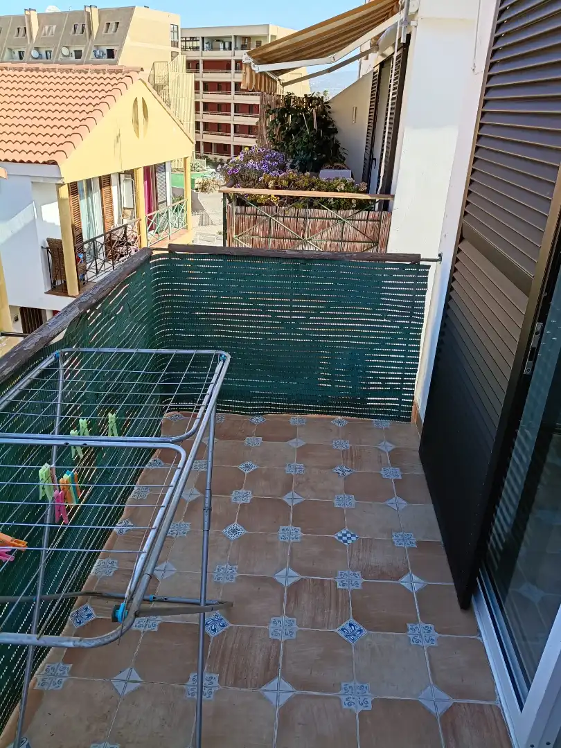 Terrassa de Apartament de lloguer en Arona amb Moblat, Microones i Balcó