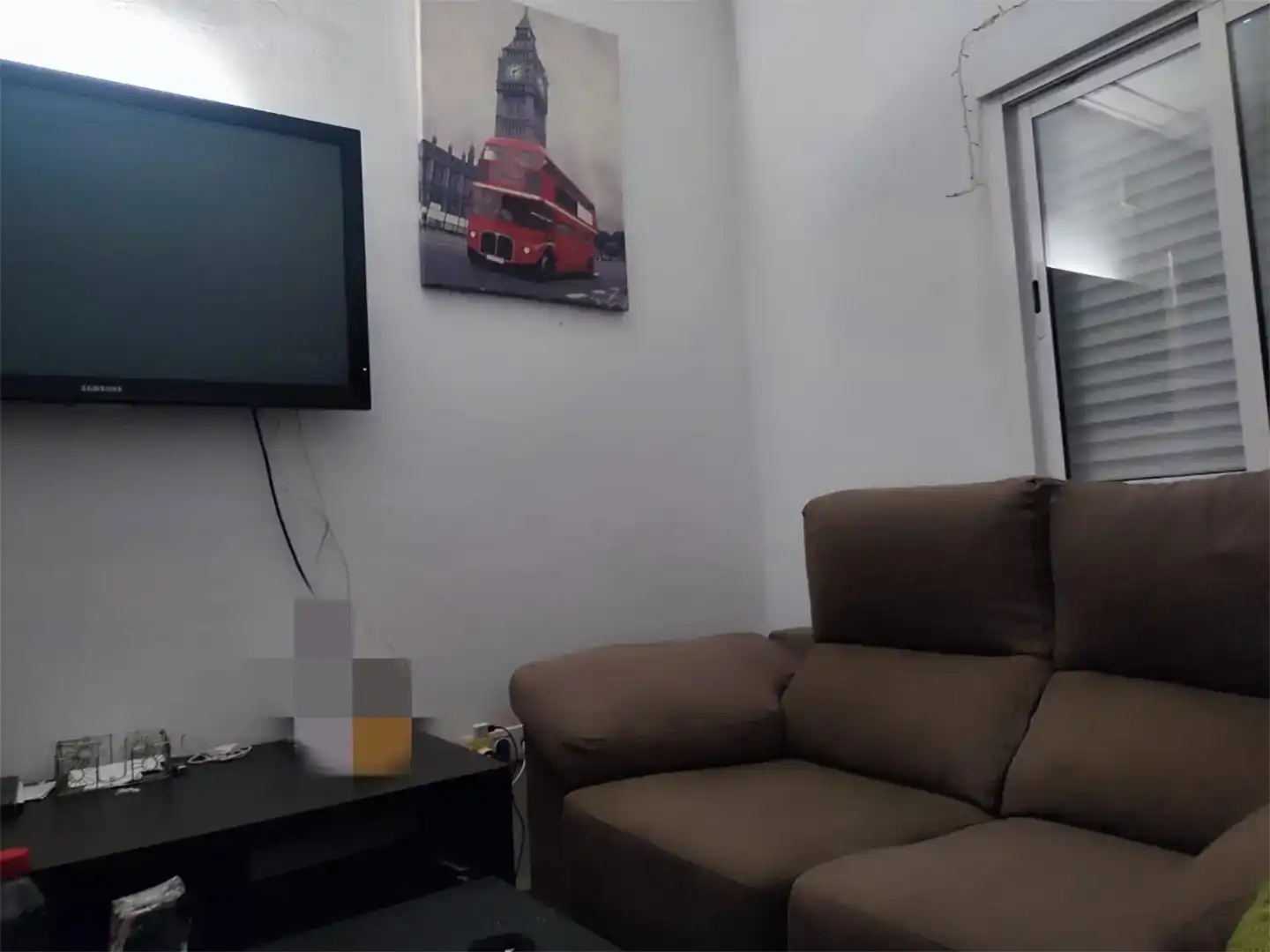 Sala de estar de Piso para compartir en Sevilla con Aire acondicionado, Parquet y Amueblado