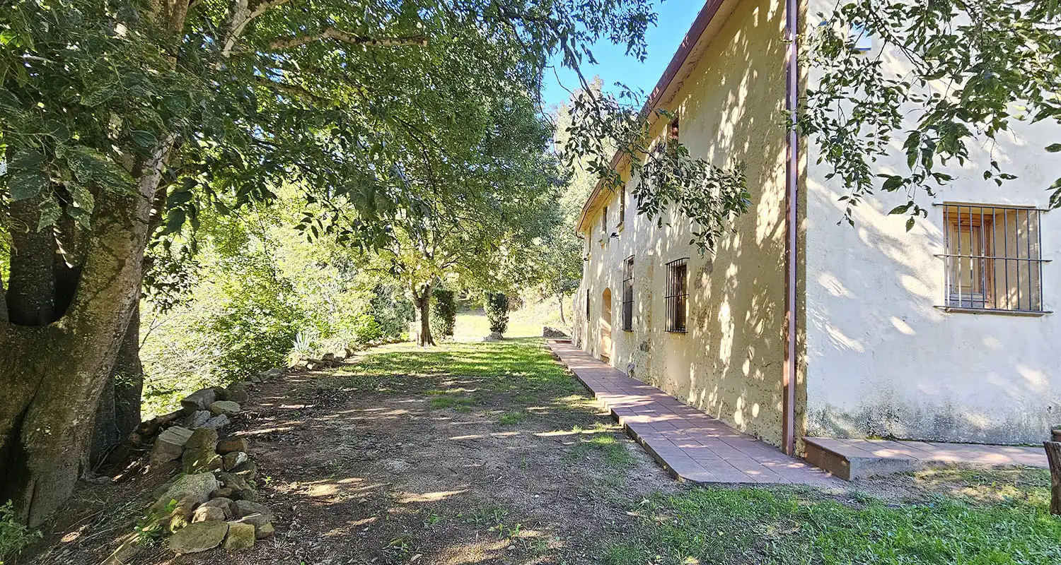 Jardín de Finca rústica en venta en Sant Celoni con Aire acondicionado, Calefacción y Jardín privado