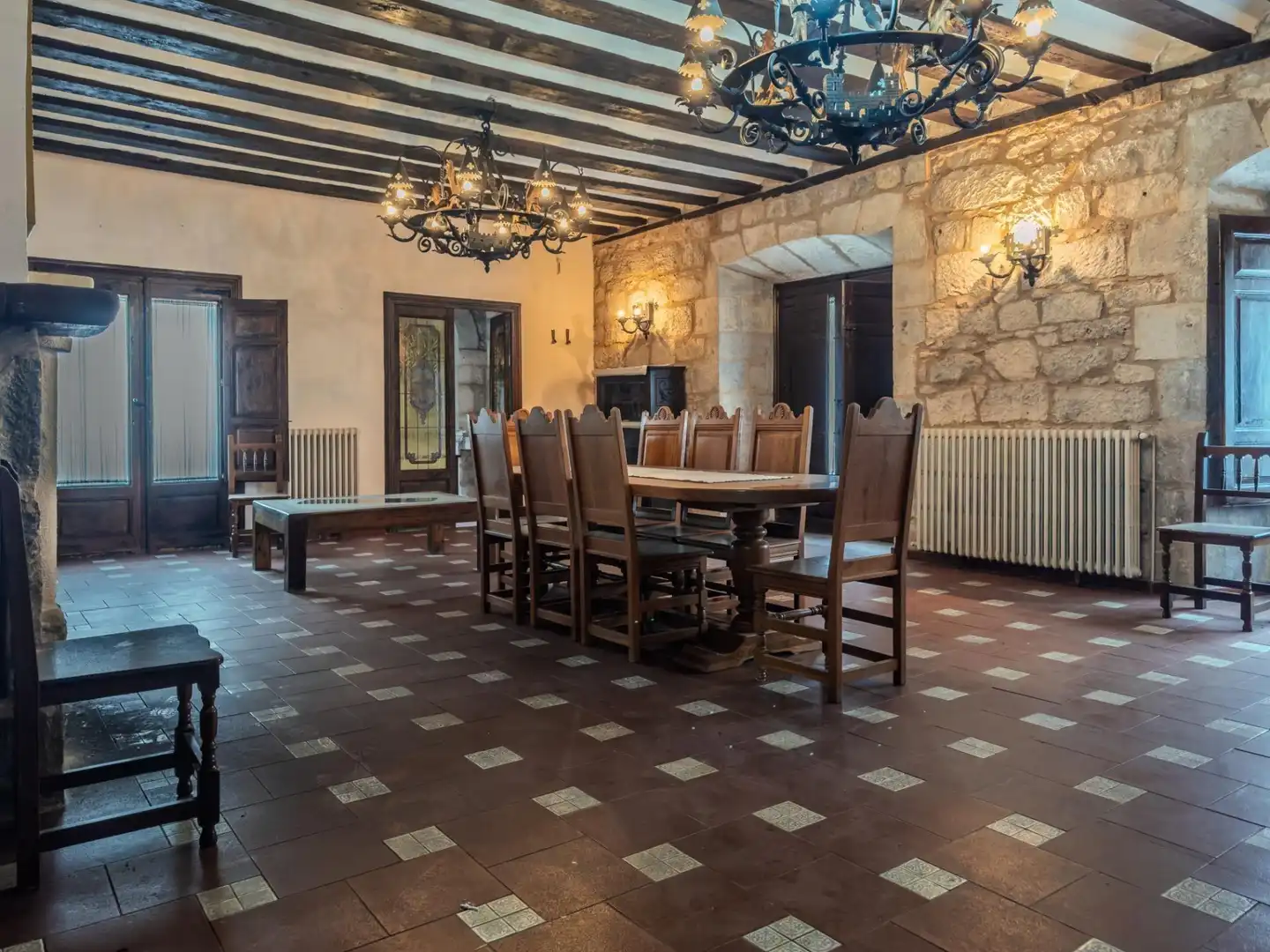 Dining room of Country homes for sale in Briviesca  with Heating, Private garden and Terrace