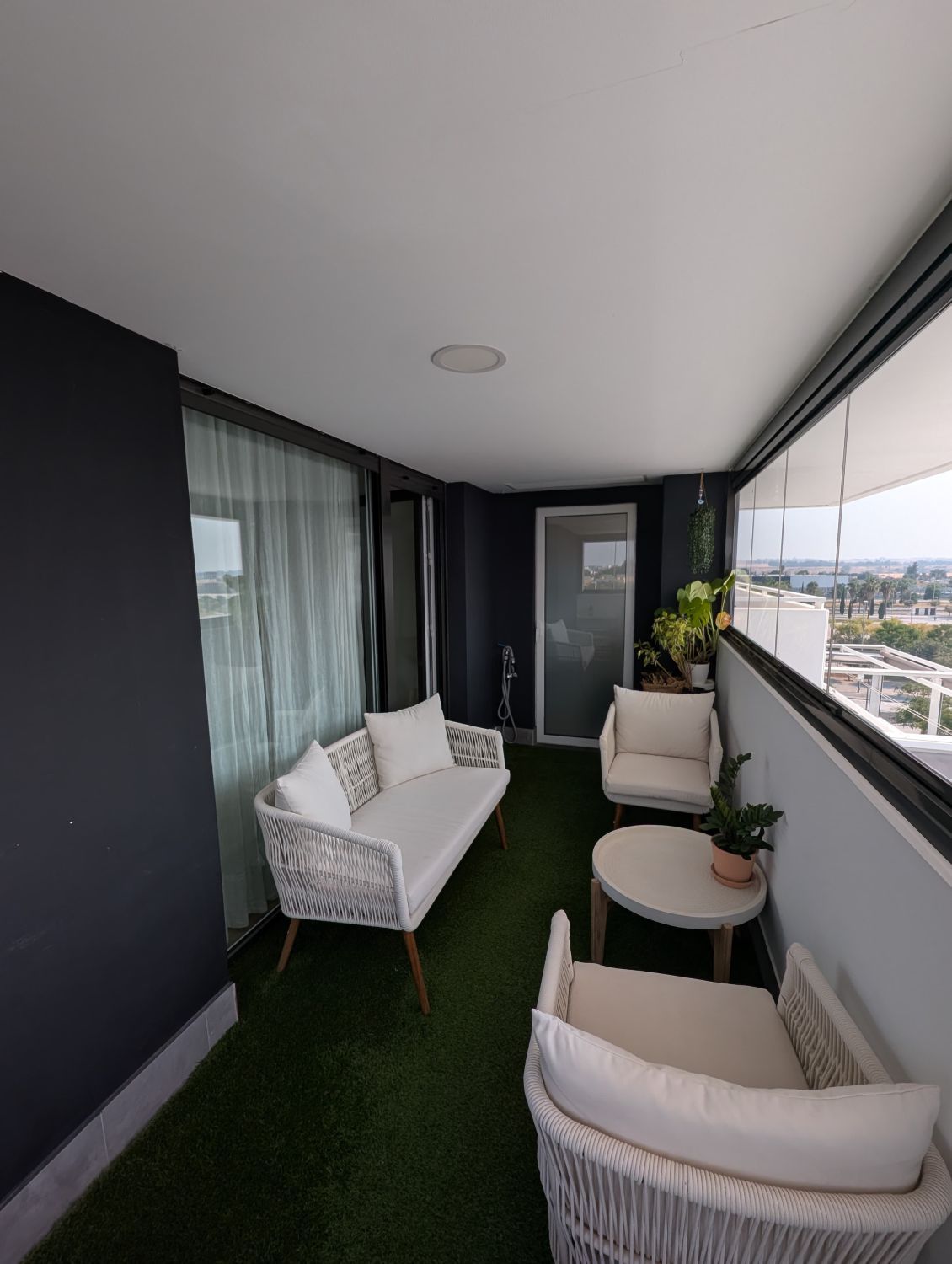 Balcony of Flat for sale in  Sevilla Capital  with Air Conditioner, Terrace and Storage room