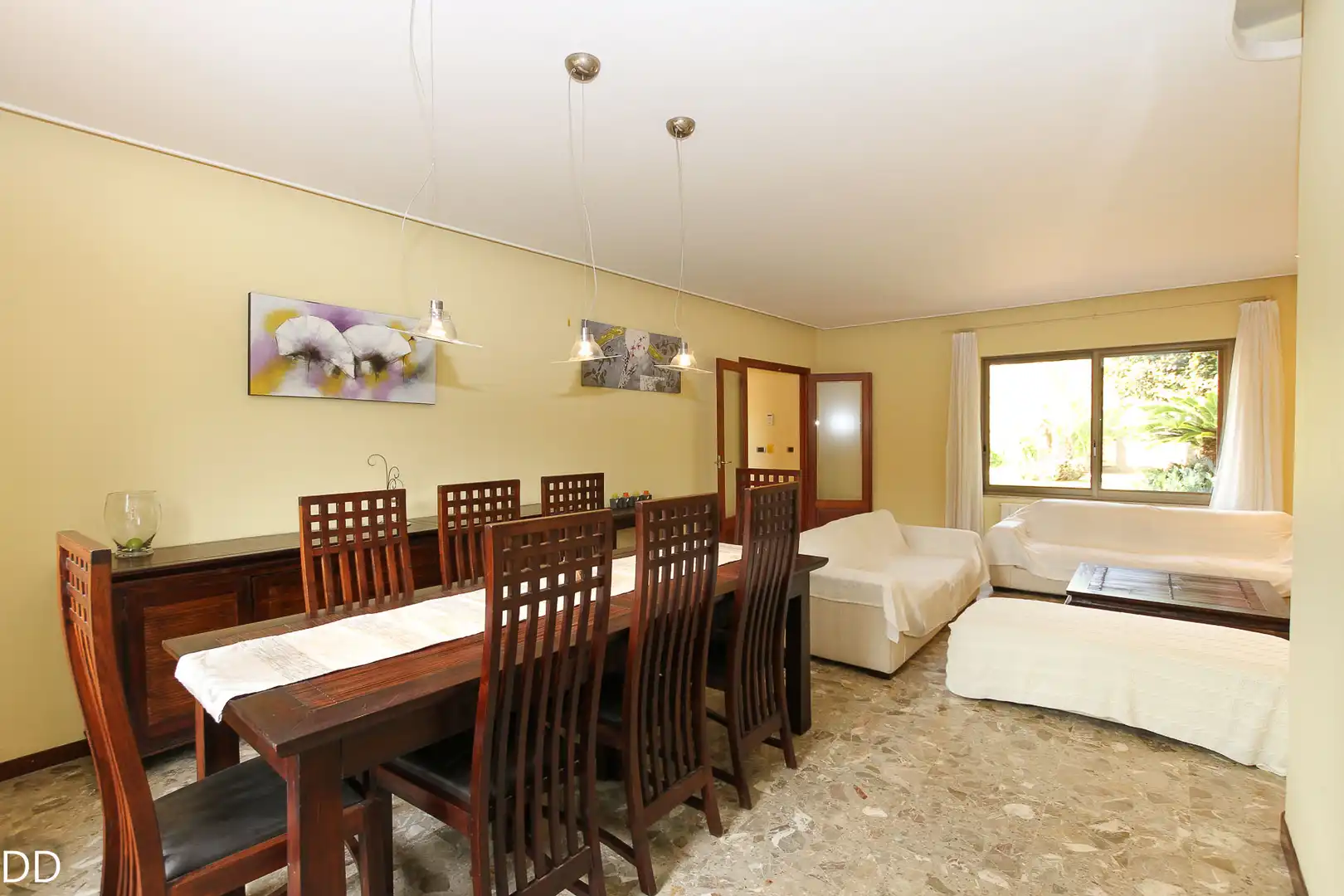 Comedor de Casa o chalet de alquiler en Dénia con Aire acondicionado, Calefacción y Jardín privado