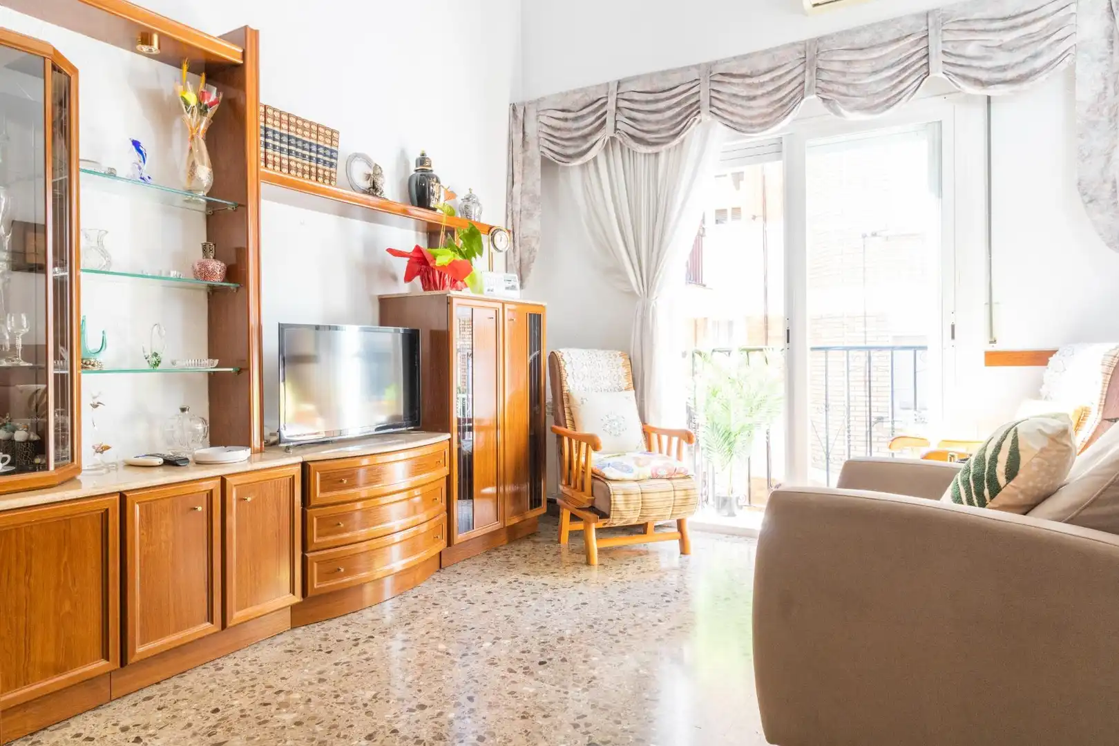 Sala d'estar de Àtic en venda en La Llagosta