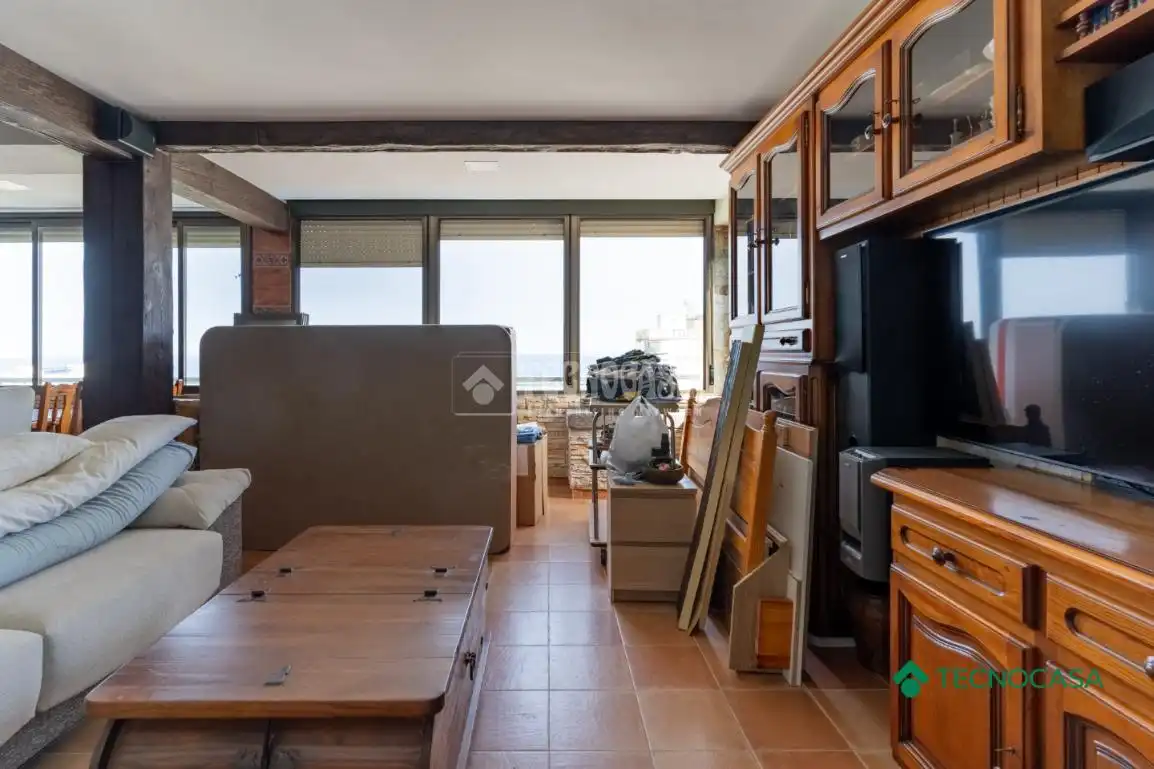 Living room of Flat for sale in Roquetas de Mar