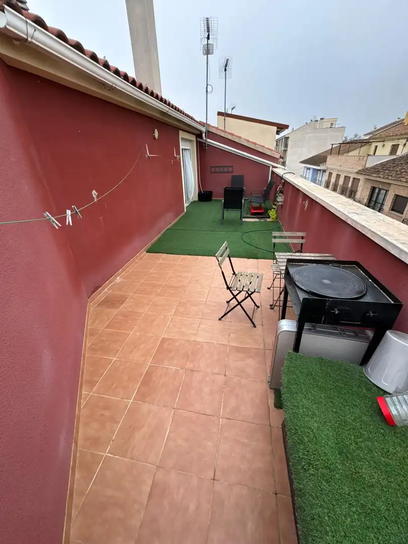 Terrasse von Maisonette zum Verkauf in Murcia mit Terrasse, Abstellraum und Balkon