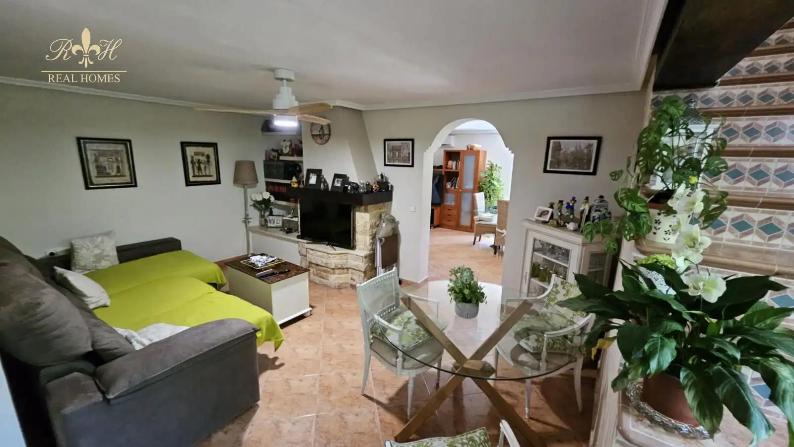 Sala de estar de Casa o chalet en venta en La Nucia con Piscina