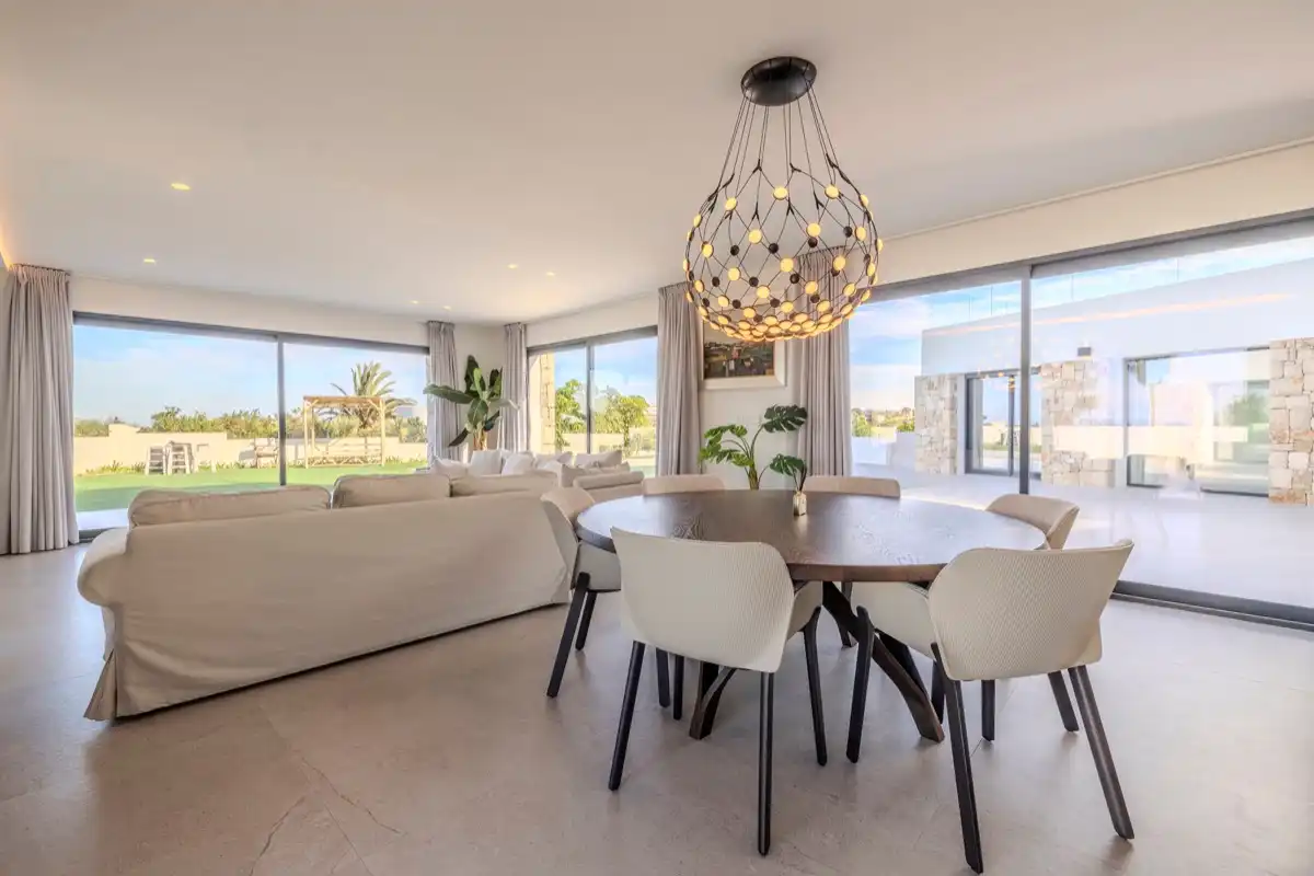 Dining room of Houses for sale in Dénia  with Air Conditioner, Heating and Private garden