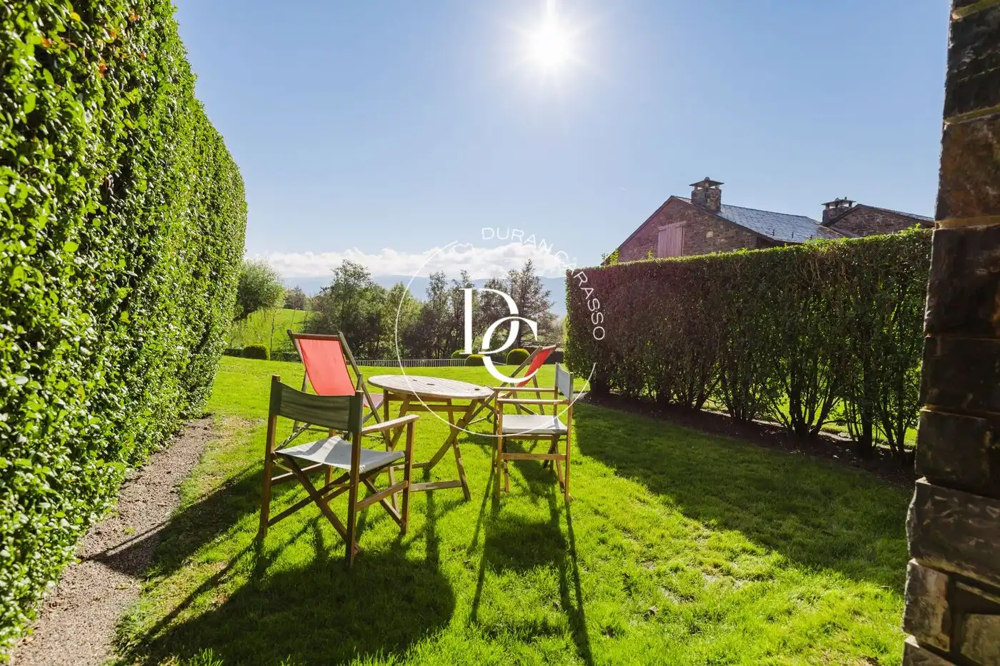 Jardín de Casa o chalet en venta en Ger con Calefacción, Jardín privado y Trastero
