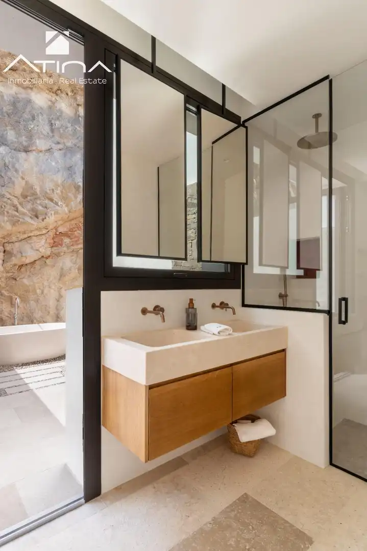 Bathroom of Houses for sale in Jávea / Xàbia  with Air Conditioner, Heating and Private garden