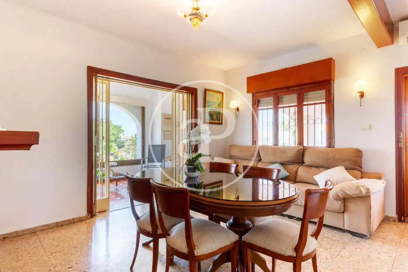 Dining room of Houses for sale in Dénia  with Air Conditioner, Heating and Private garden