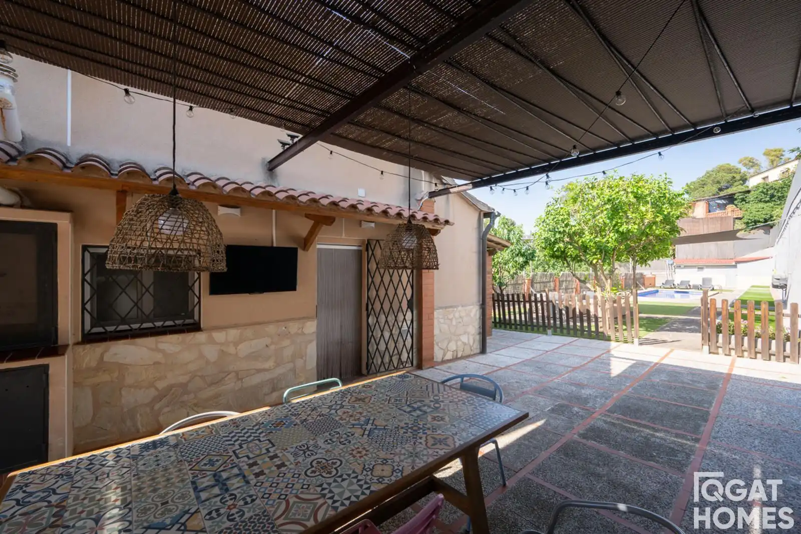 Terrassa de Casa o xalet en venda en Sant Cugat del Vallès amb Aire condicionat, Calefacció i Terrassa