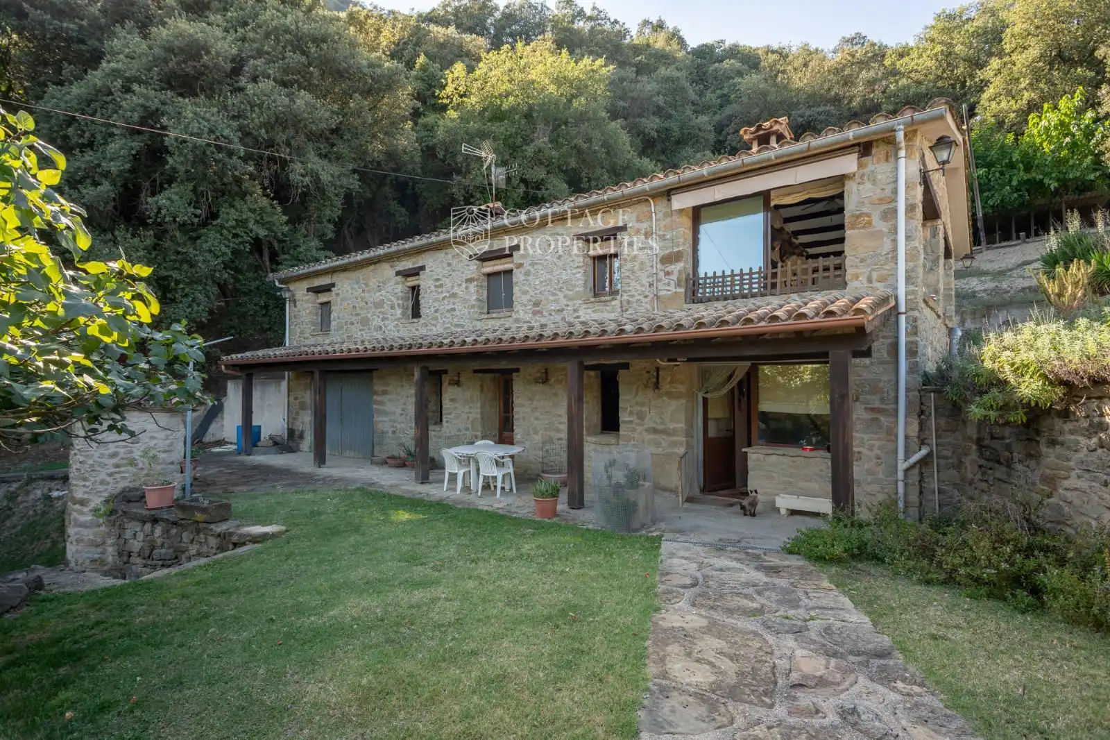 Vista exterior de Finca rústica en venta en Sant Miquel de Campmajor con Calefacción y Piscina