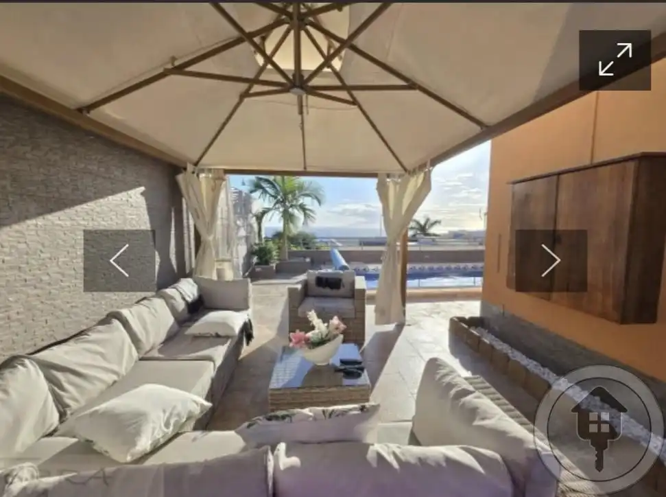 Terraza de Casa o chalet de alquiler en Adeje