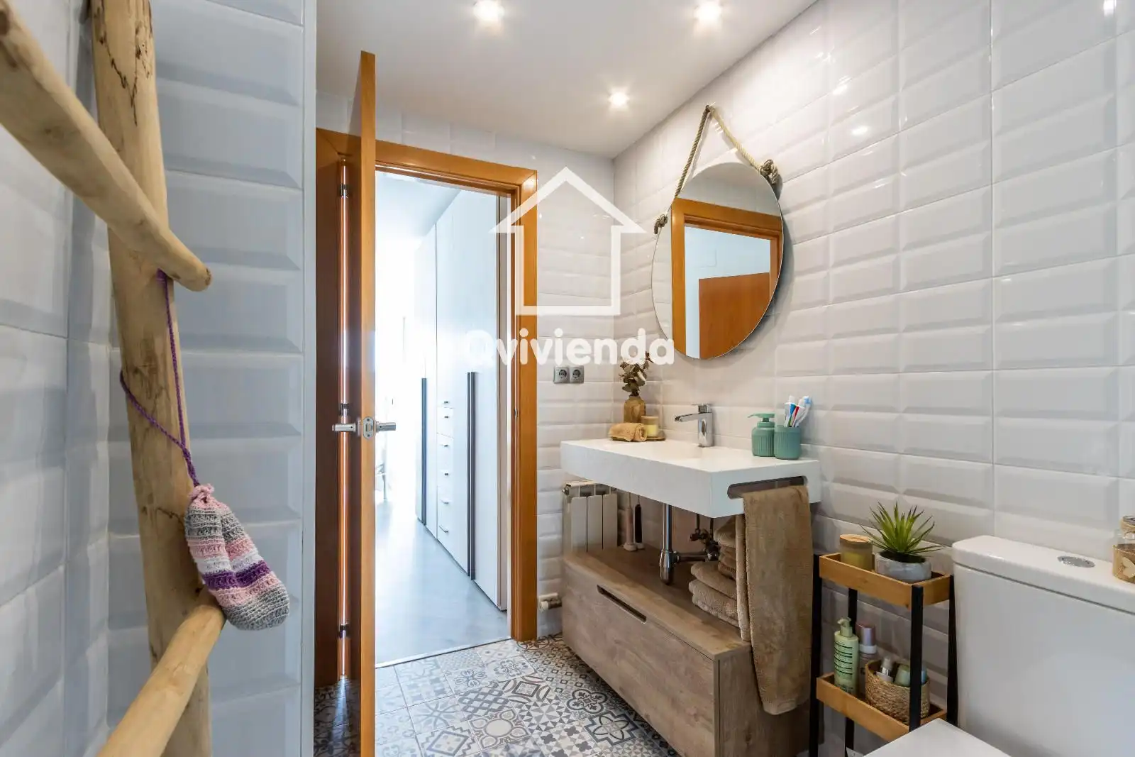 Badezimmer von Maisonette zum Verkauf in Parets del Vallès mit Klimaanlage, Heizung und Terrasse