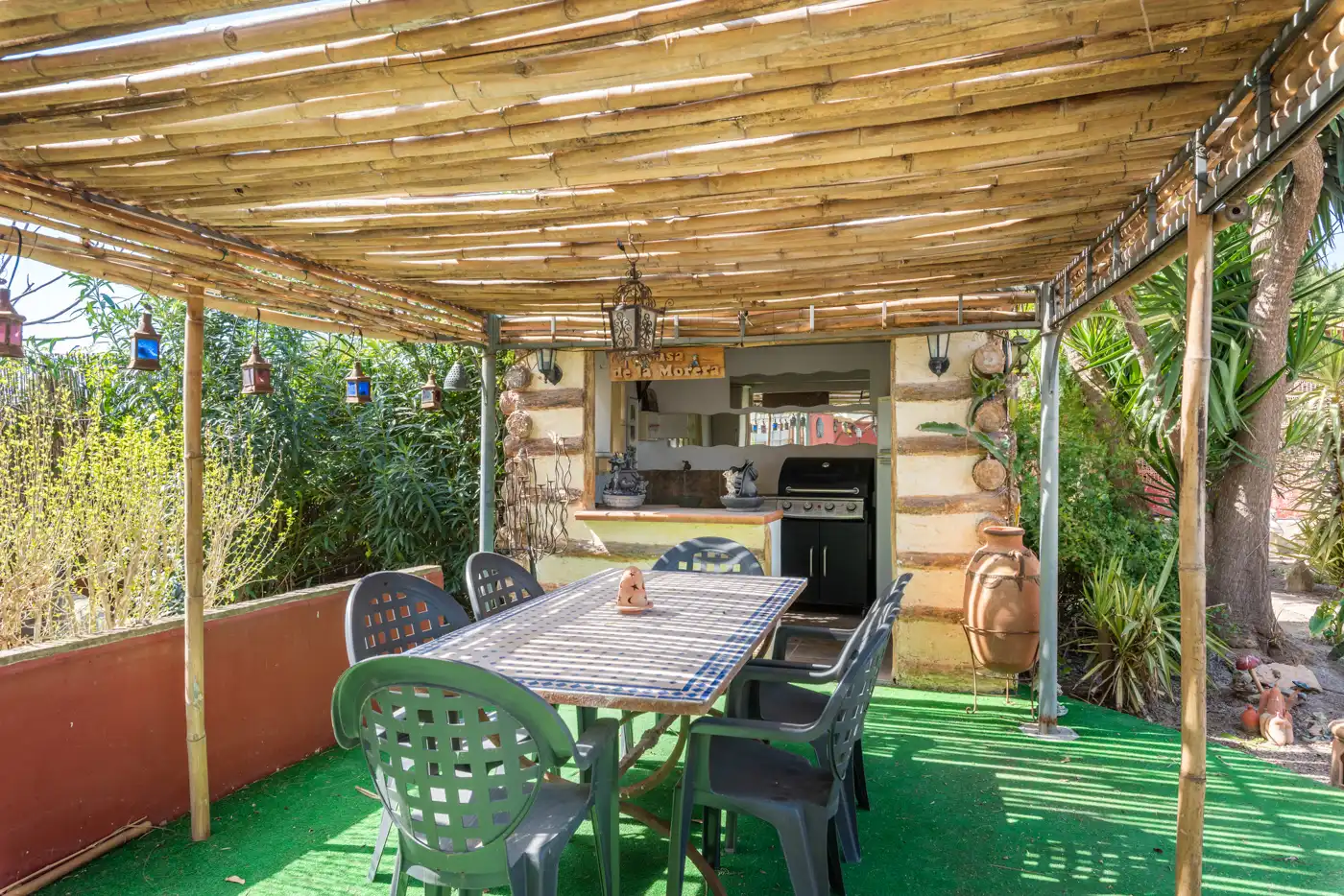 Terraza de Casa o chalet en venta en Daya Nueva con Aire acondicionado, Jardín privado y Piscina