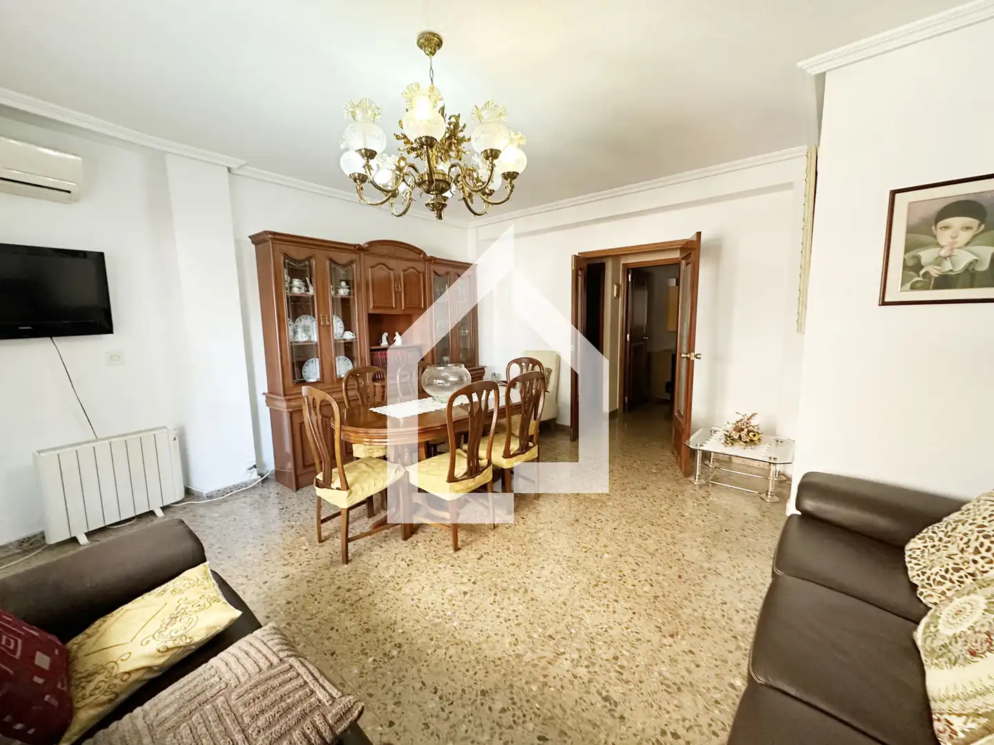 Sala de estar de Piso en venta en San Vicente del Raspeig / Sant Vicent del Raspeig con Aire acondicionado