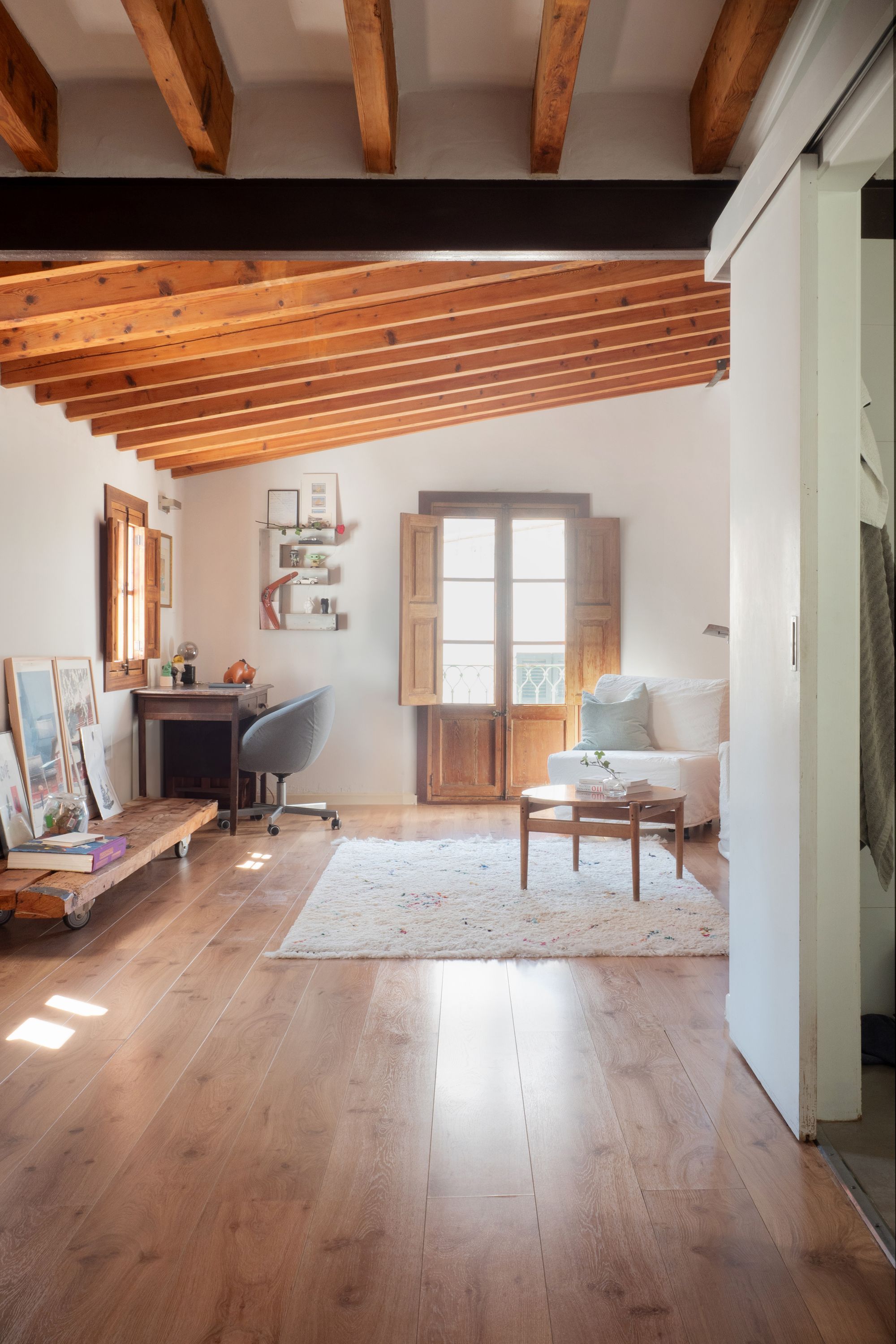 Sala d'estar de Estudi en venda en  Palma de Mallorca amb Terrassa
