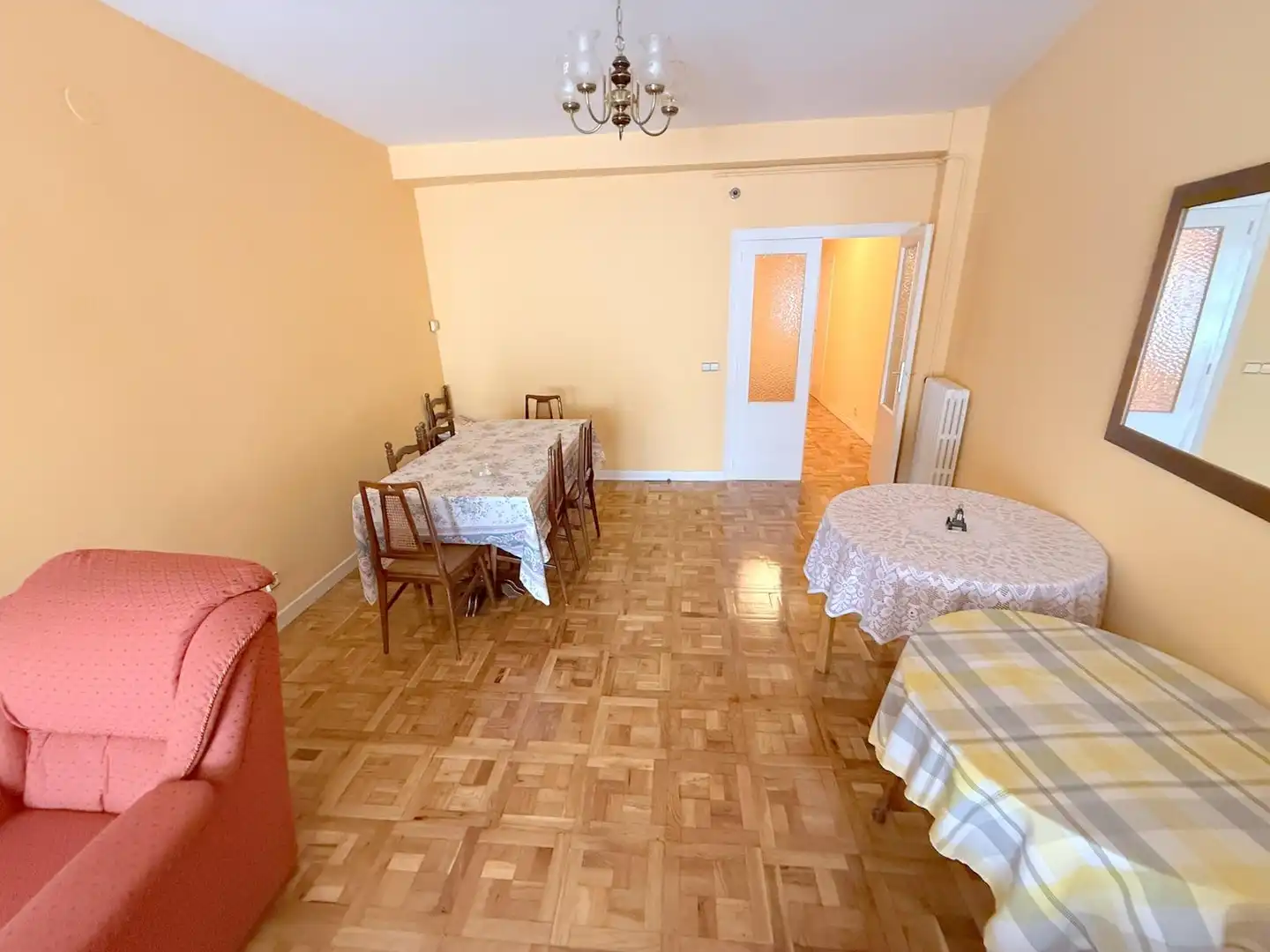 Dining room of Flat for sale in Estella / Lizarra  with Heating, Parquet flooring and Balcony