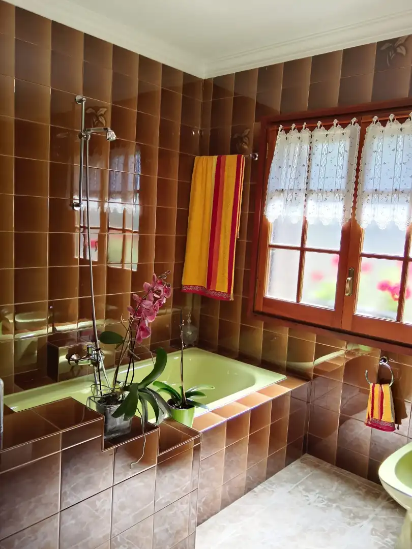Bathroom of Houses for sale in Berga  with Heating, Private garden and Parquet flooring