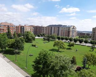 Exterior view of Flat to rent in León Capital   with Heating, Terrace and Storage room