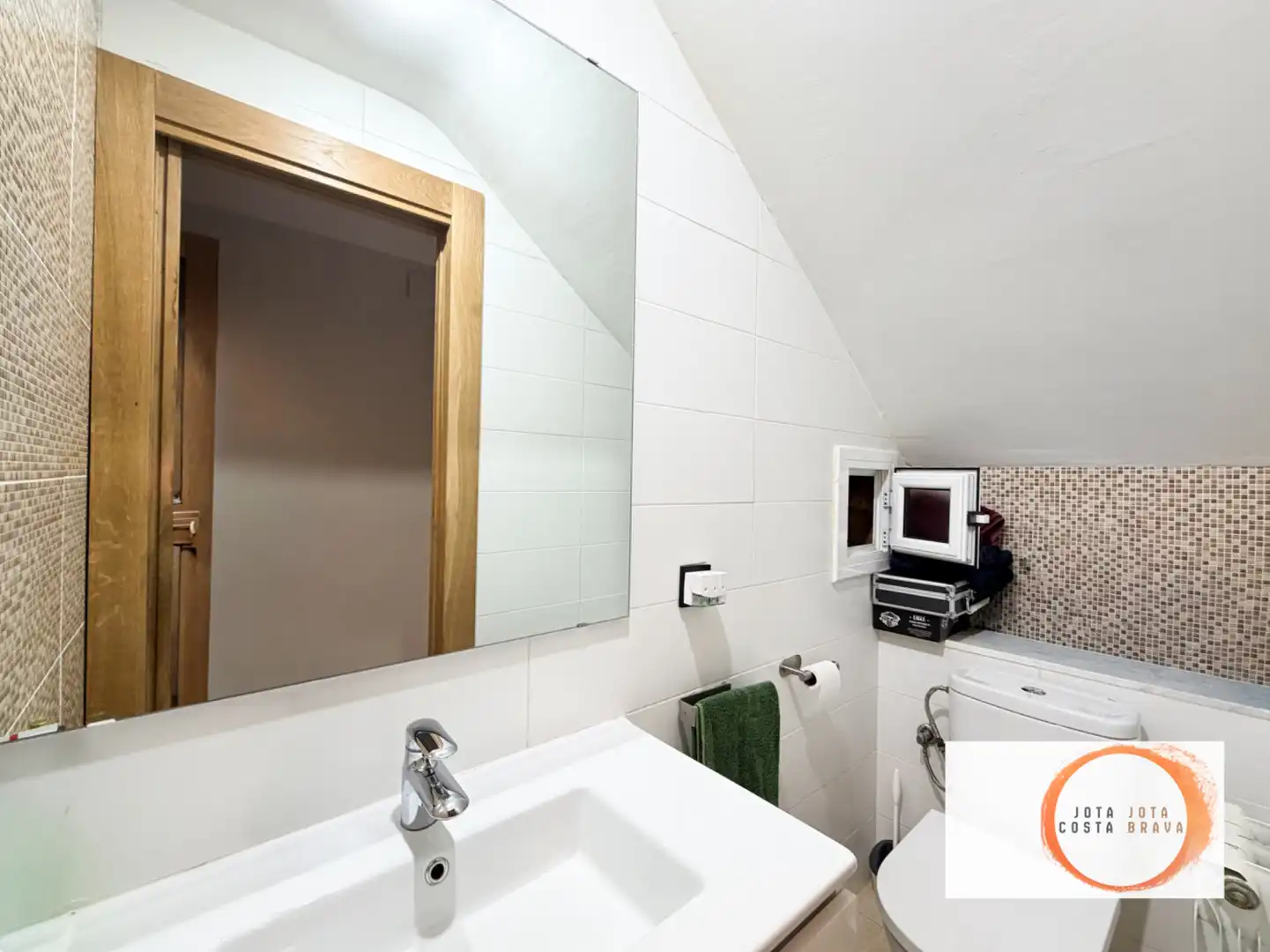 Baño de Casa adosada en venta en Caldes de Malavella con Aire acondicionado, Calefacción y Jardín privado
