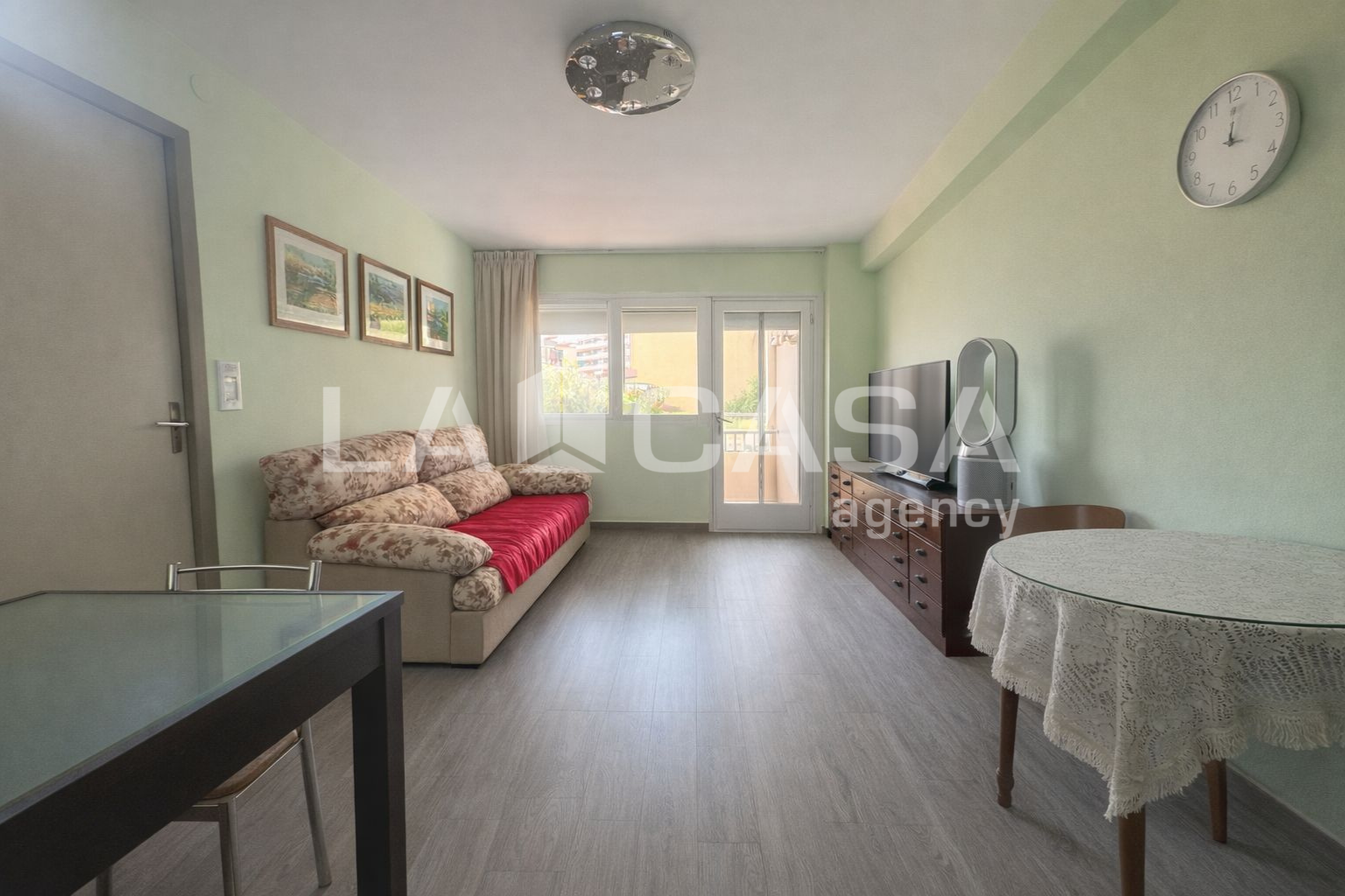Living room of Flat for sale in Badalona  with Balcony