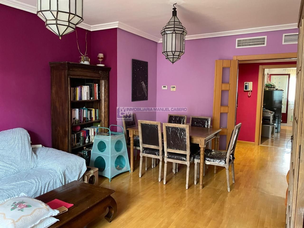 Dining room of Flat for sale in Cáceres Capital  with Air Conditioner, Heating and Terrace