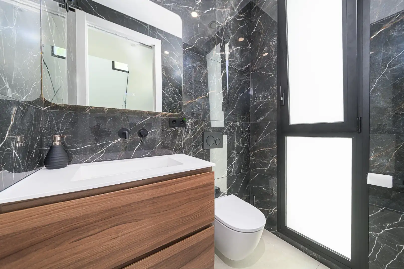 Baño de Casa o chalet en venta en Benissa con Aire acondicionado, Amueblado y Alarma