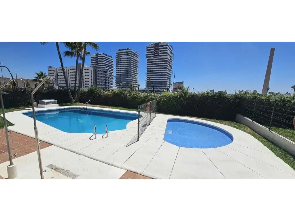 Swimming pool of Flat for sale in Málaga  with Terrace