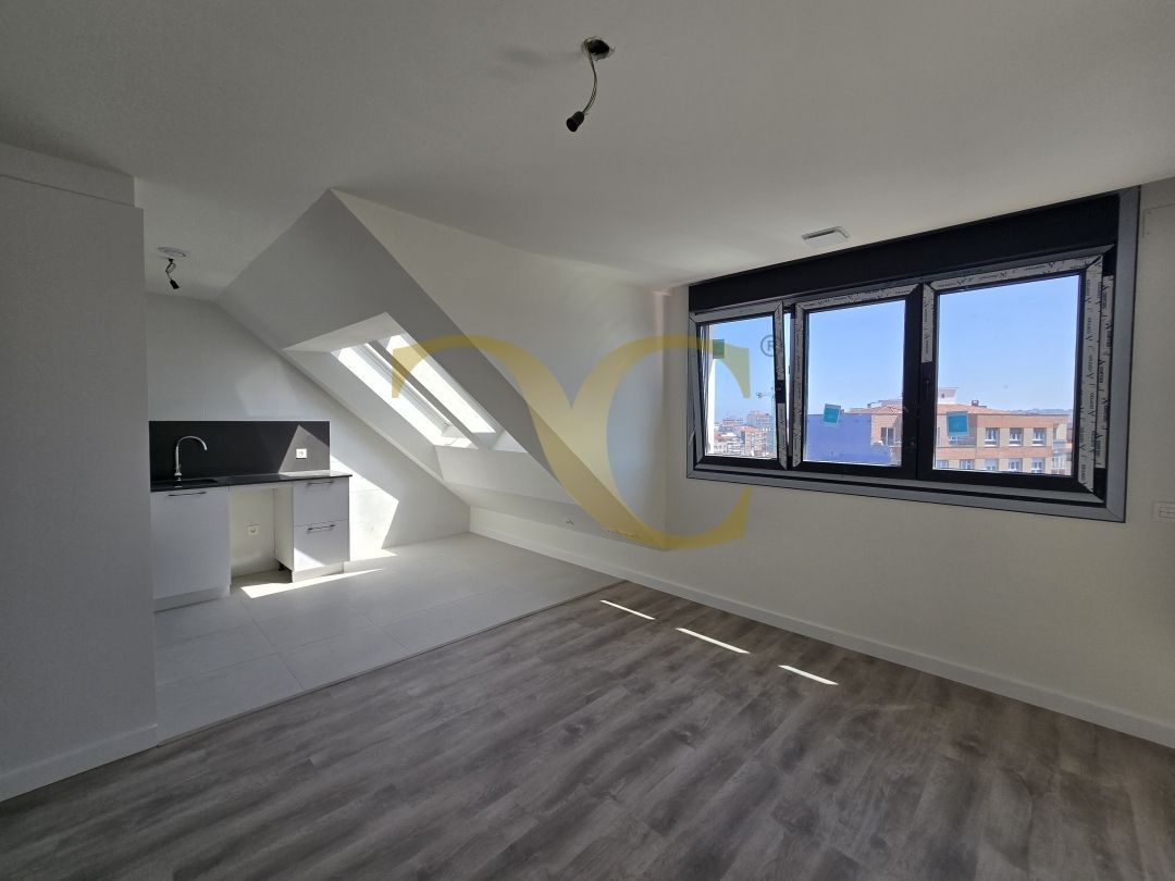 Bedroom of Flat for sale in Gijón   with Air Conditioner, Heating and Private garden