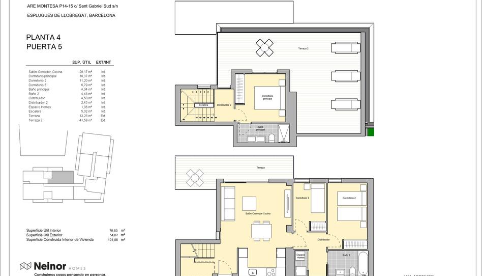 Photo 1 from new construction home in Flat for sale in  Calle Sant Gabriel, Montesa, Barcelona