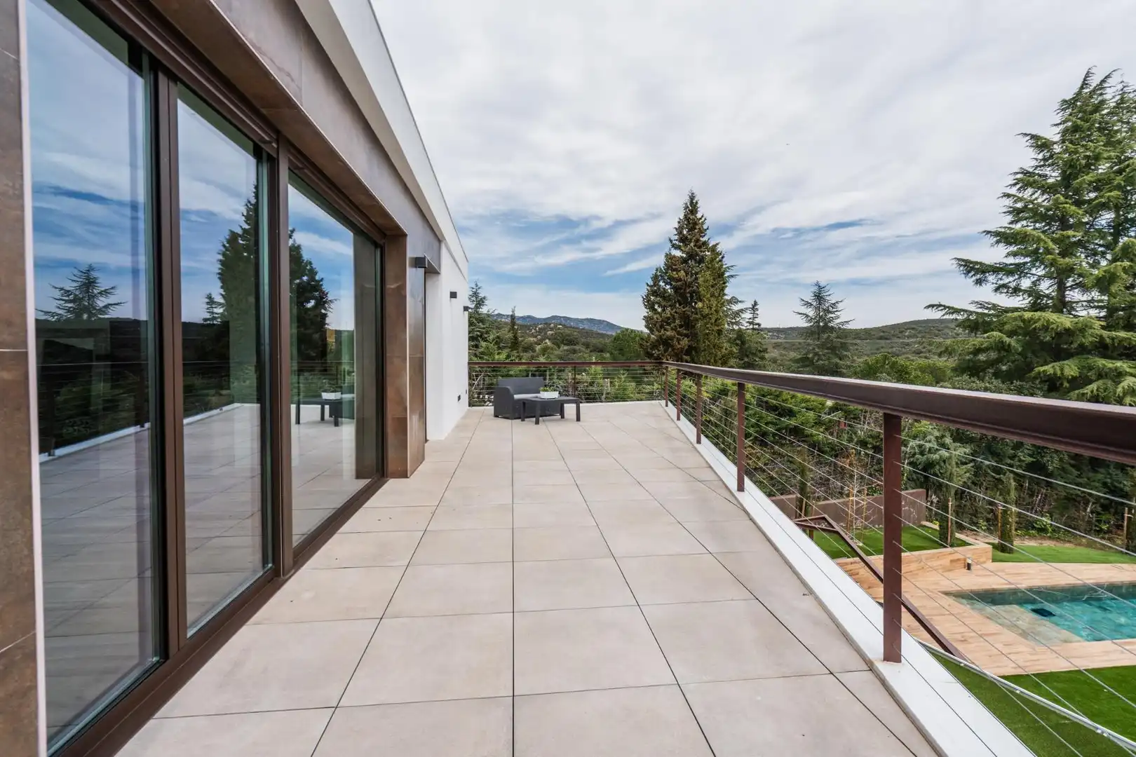 Terrassa de Casa o xalet en venda en Torrelodones amb Aire condicionat, Calefacció i Jardí privat
