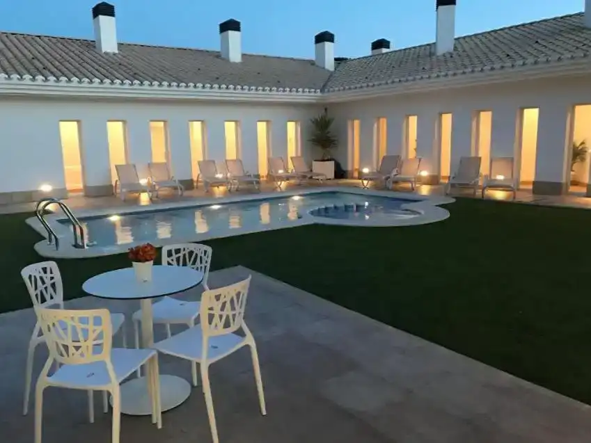 Terrassa de Finca rústica en venda en Yecla amb Aire condicionat, Jardí privat i Parquet