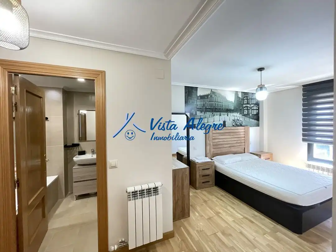 Bedroom of Apartments for rent in Haro  with Air Conditioner, Heating and Terrace
