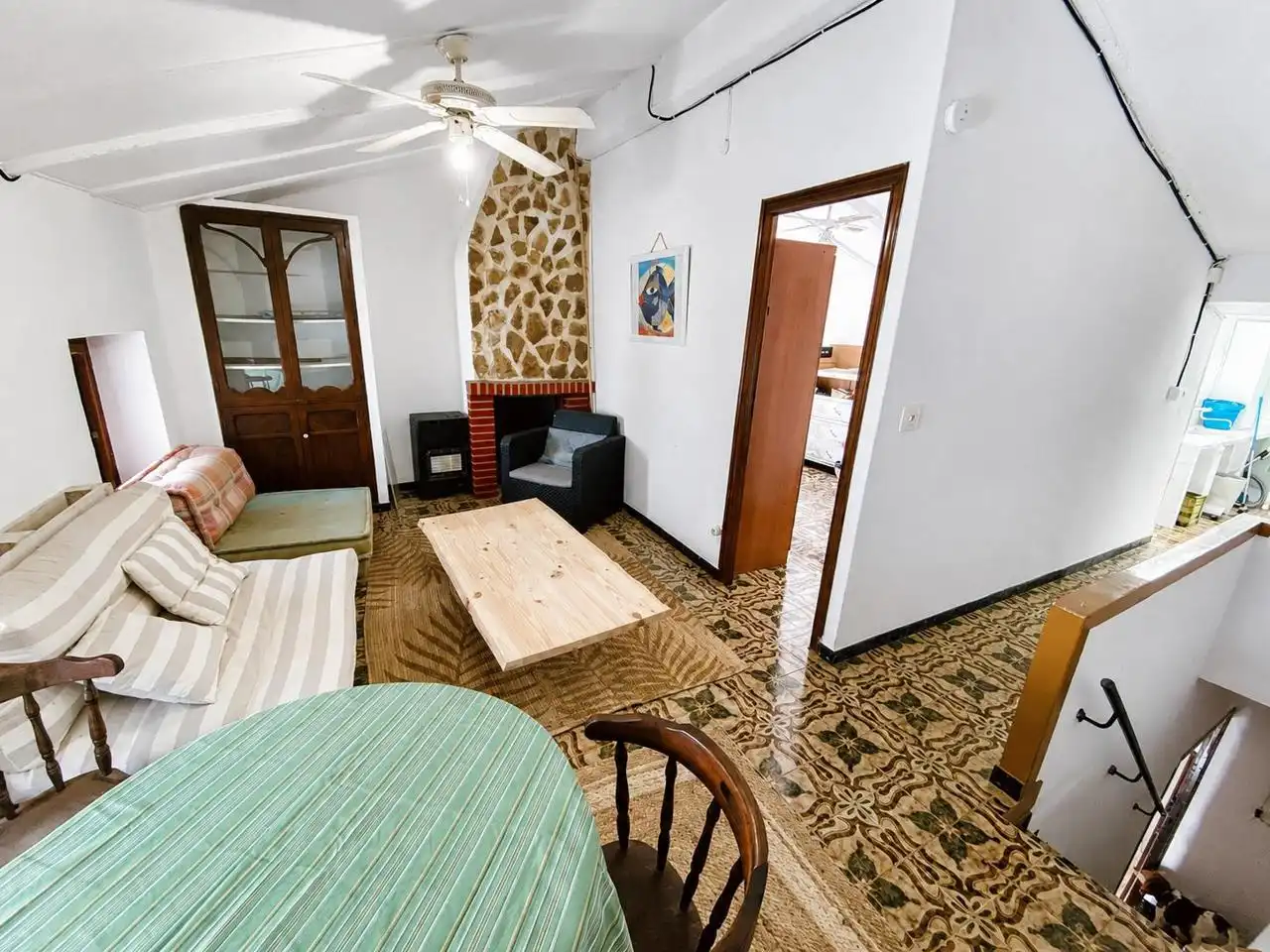 Sala d'estar de Casa o xalet en venda en Oliva amb Aire condicionat, Terrassa i Traster