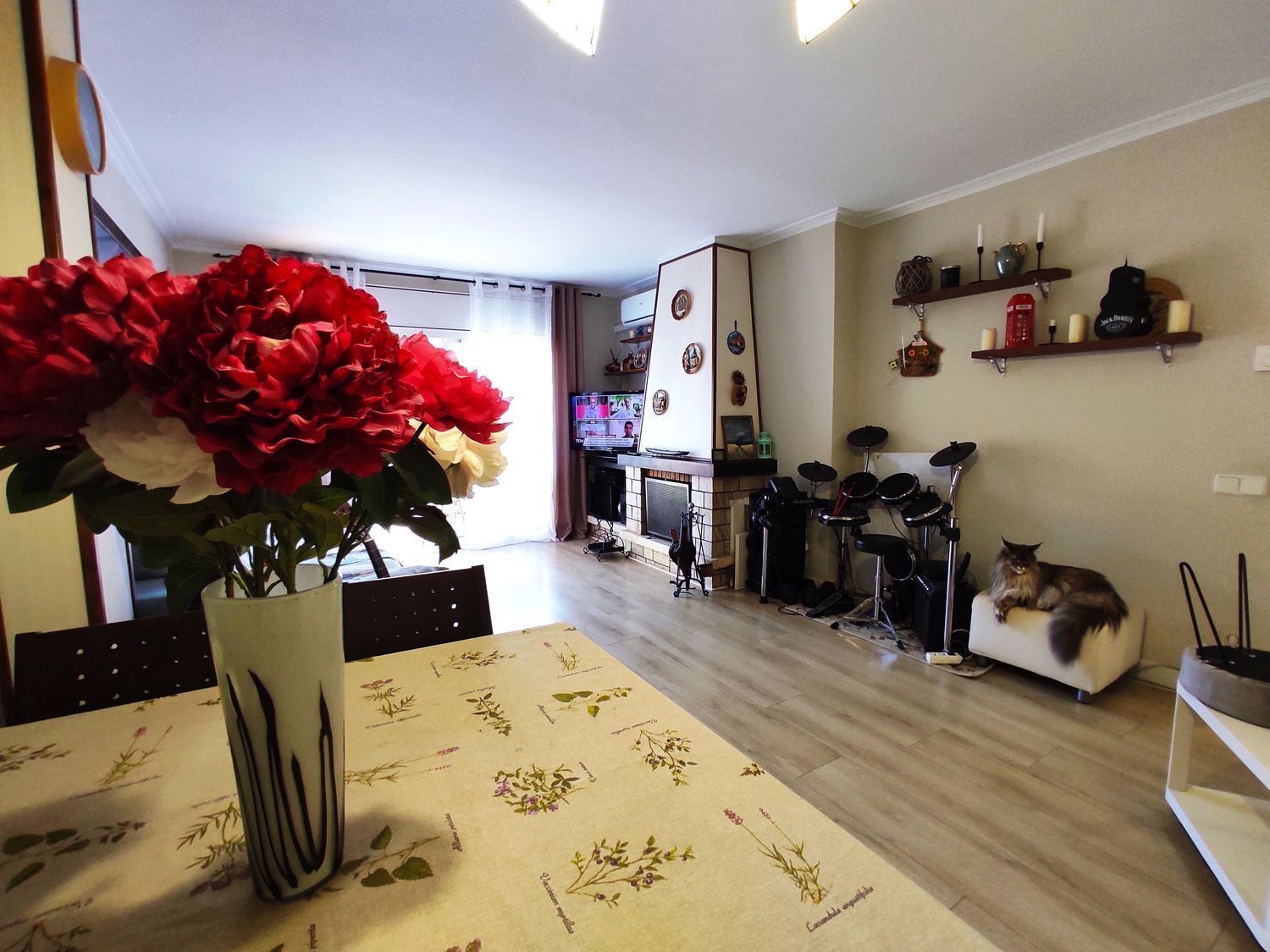 Living room of Flat for sale in Blanes  with Air Conditioner and Heating