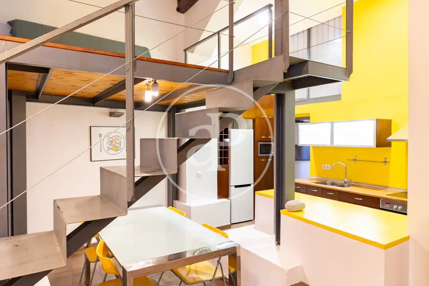 Kitchen of Lofts for sale in Barcelona  with Heating