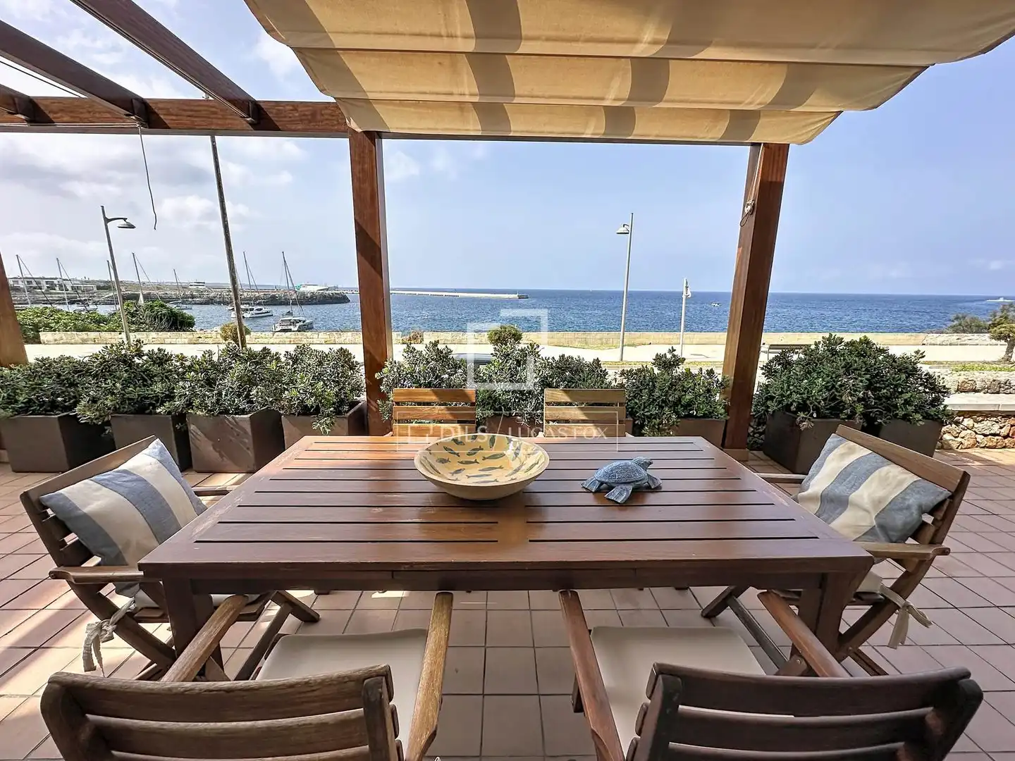 Terrasse von Wohnung zur Miete in Ciutadella de Menorca mit Klimaanlage, Heizung und Privatgarten